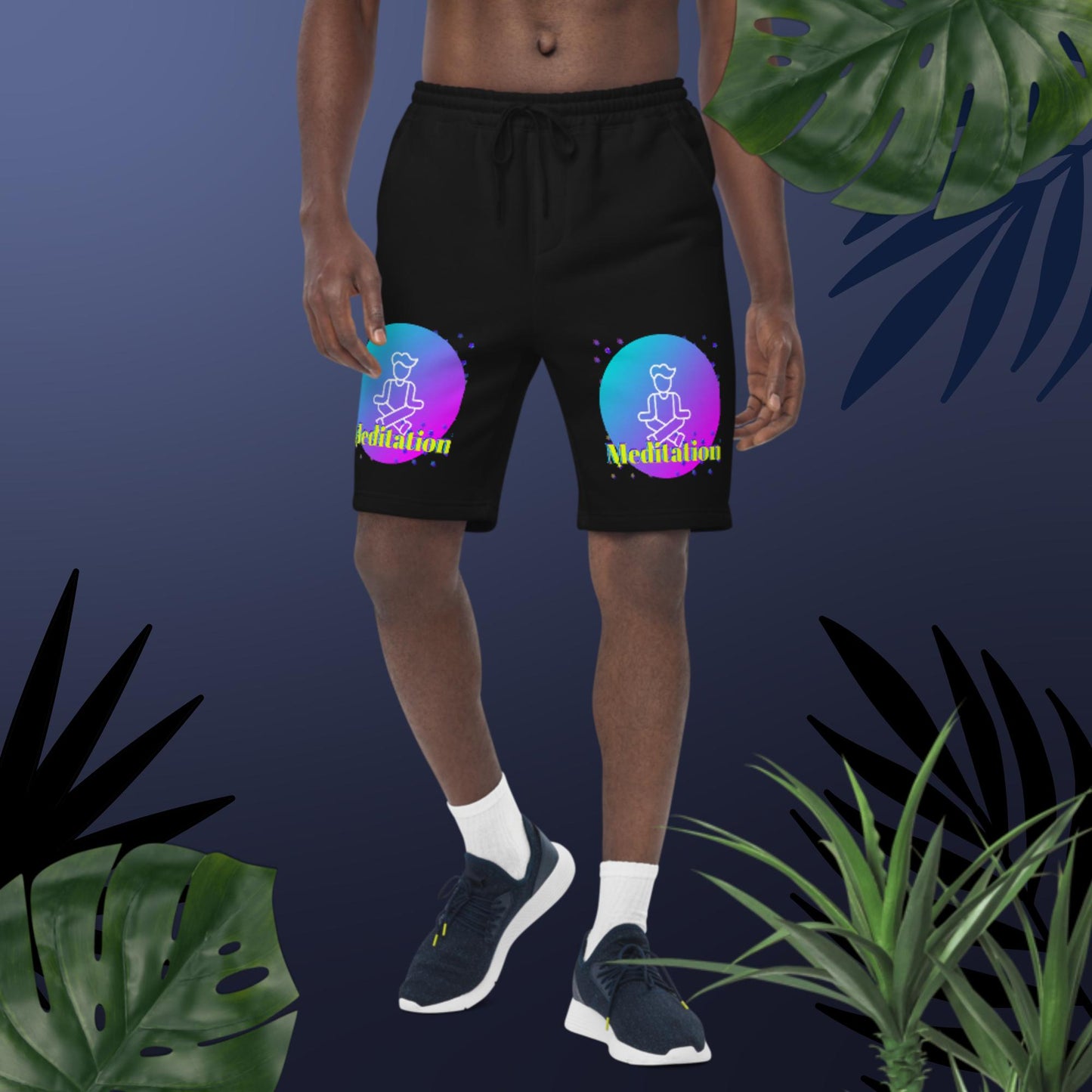 Men's fleece shorts