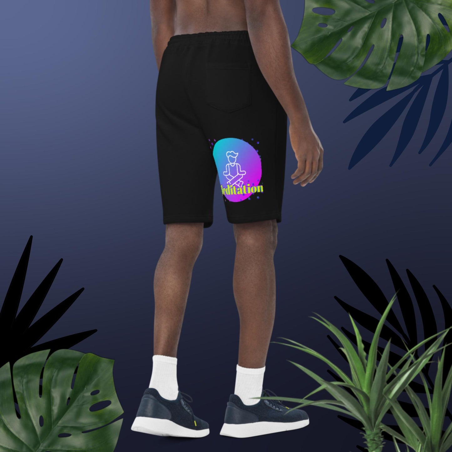 Men's fleece shorts