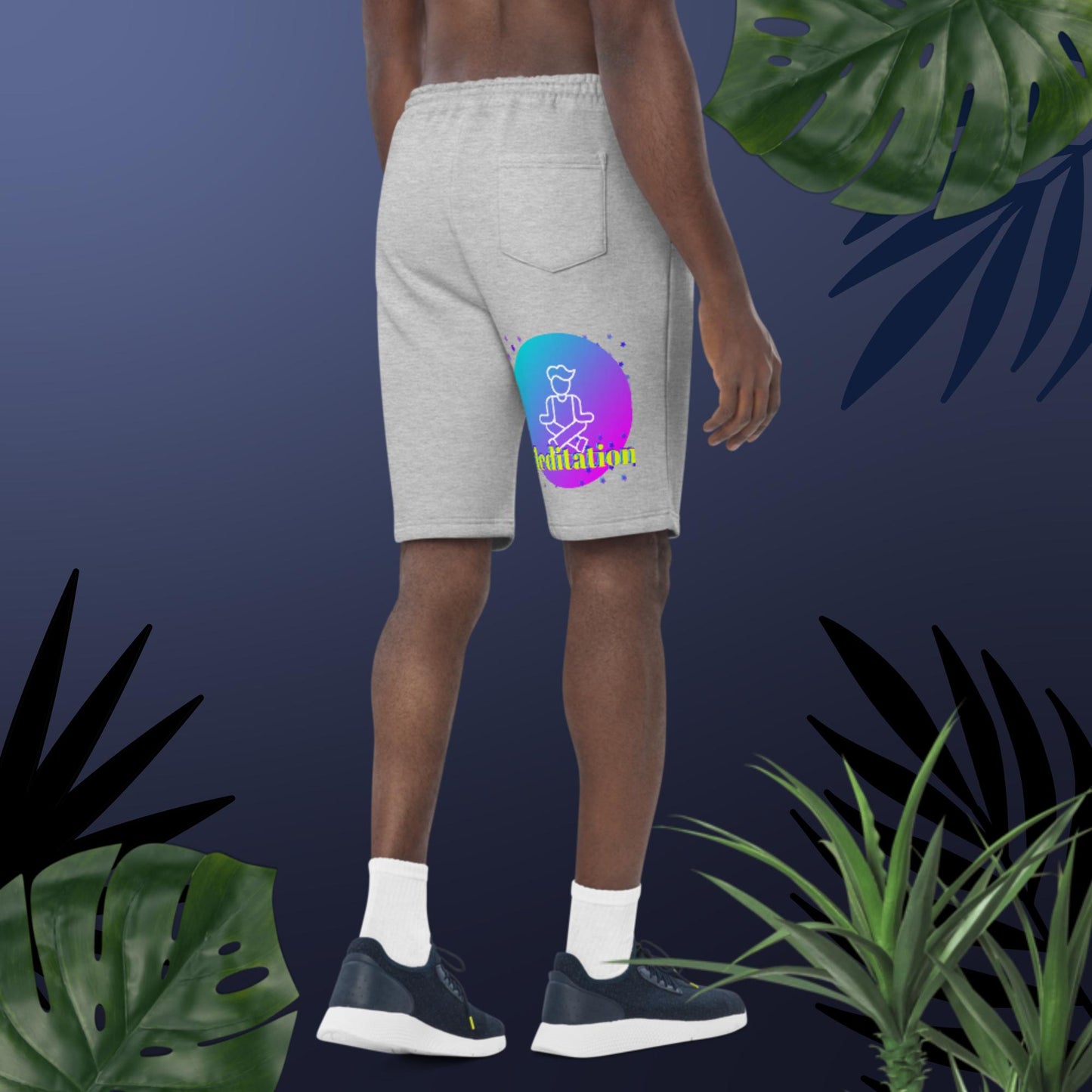 Men's fleece shorts