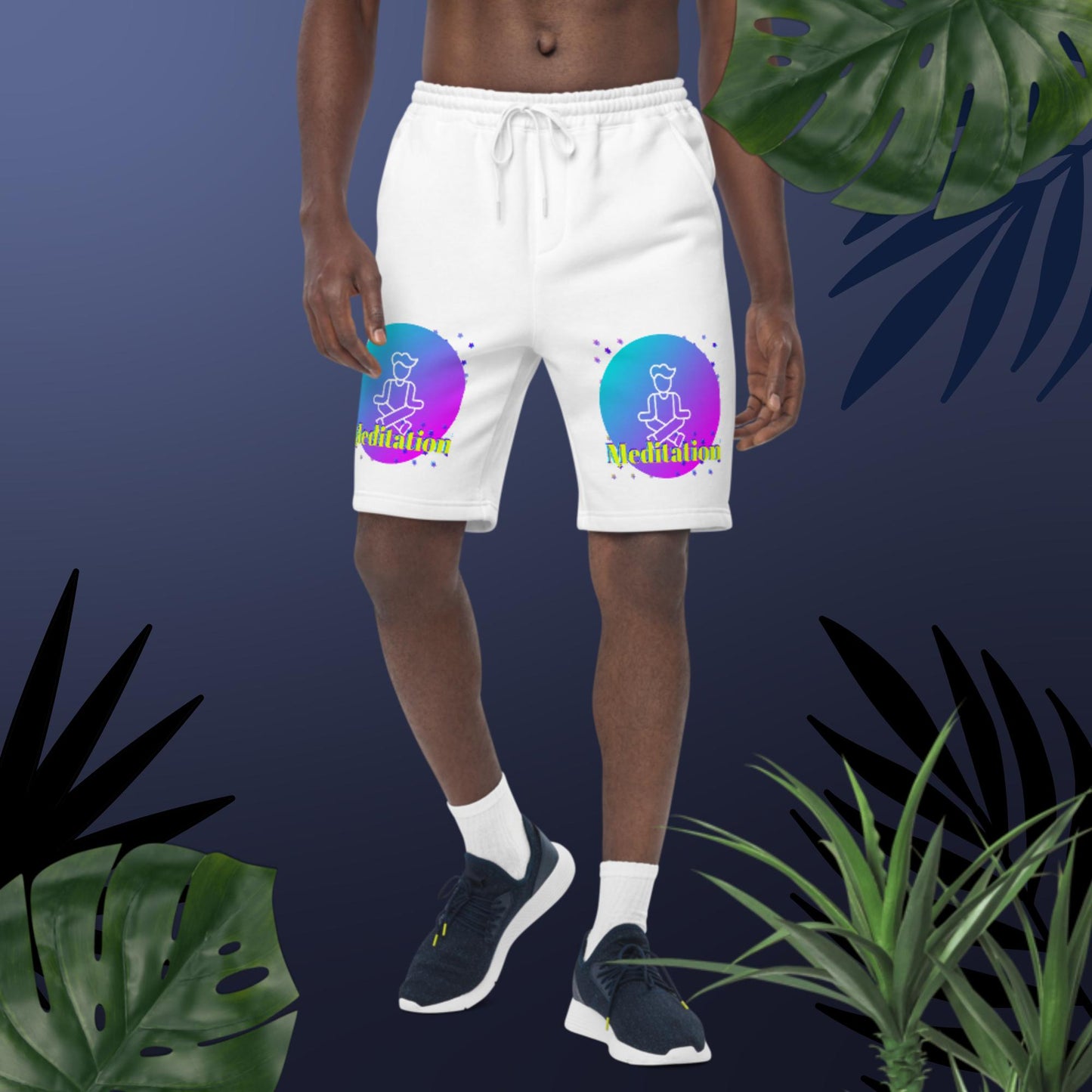 Men's fleece shorts