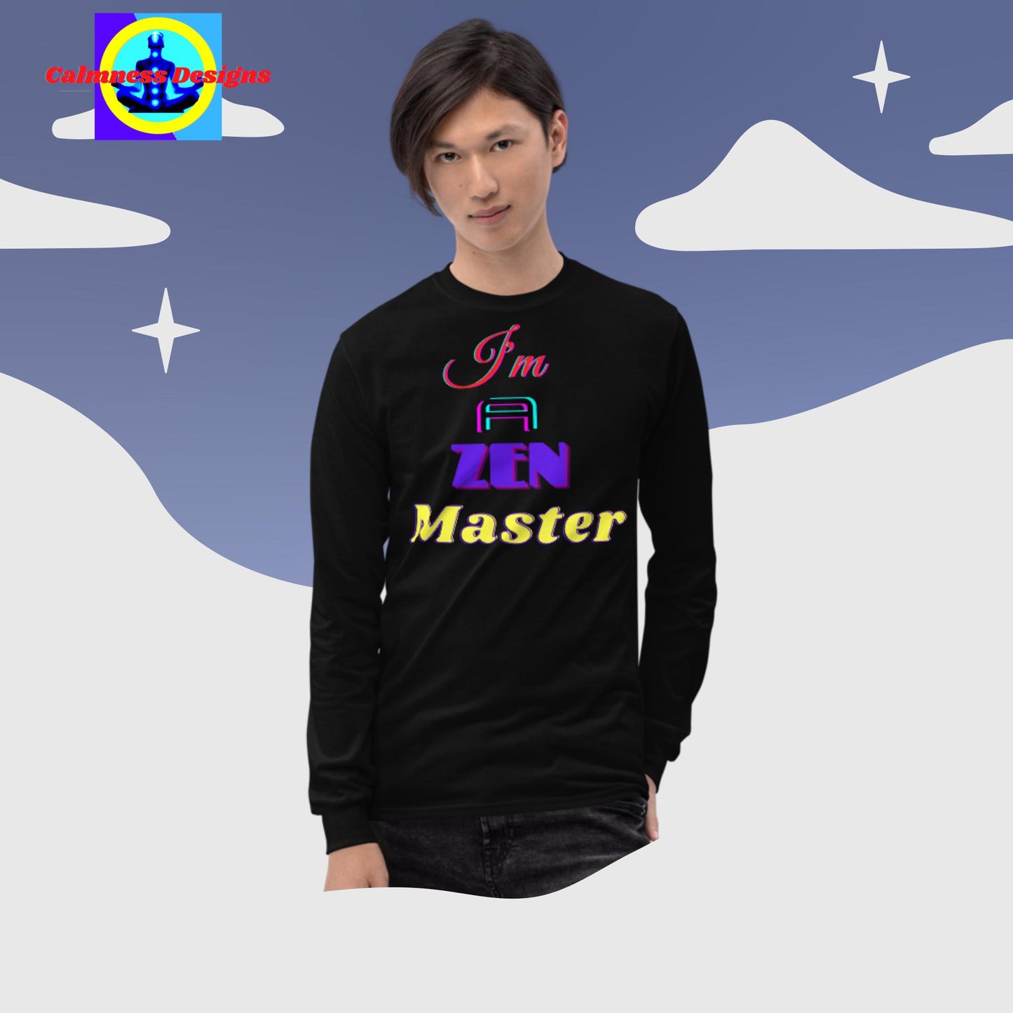 I'm a zen master, Men’s Long Sleeve Shirt