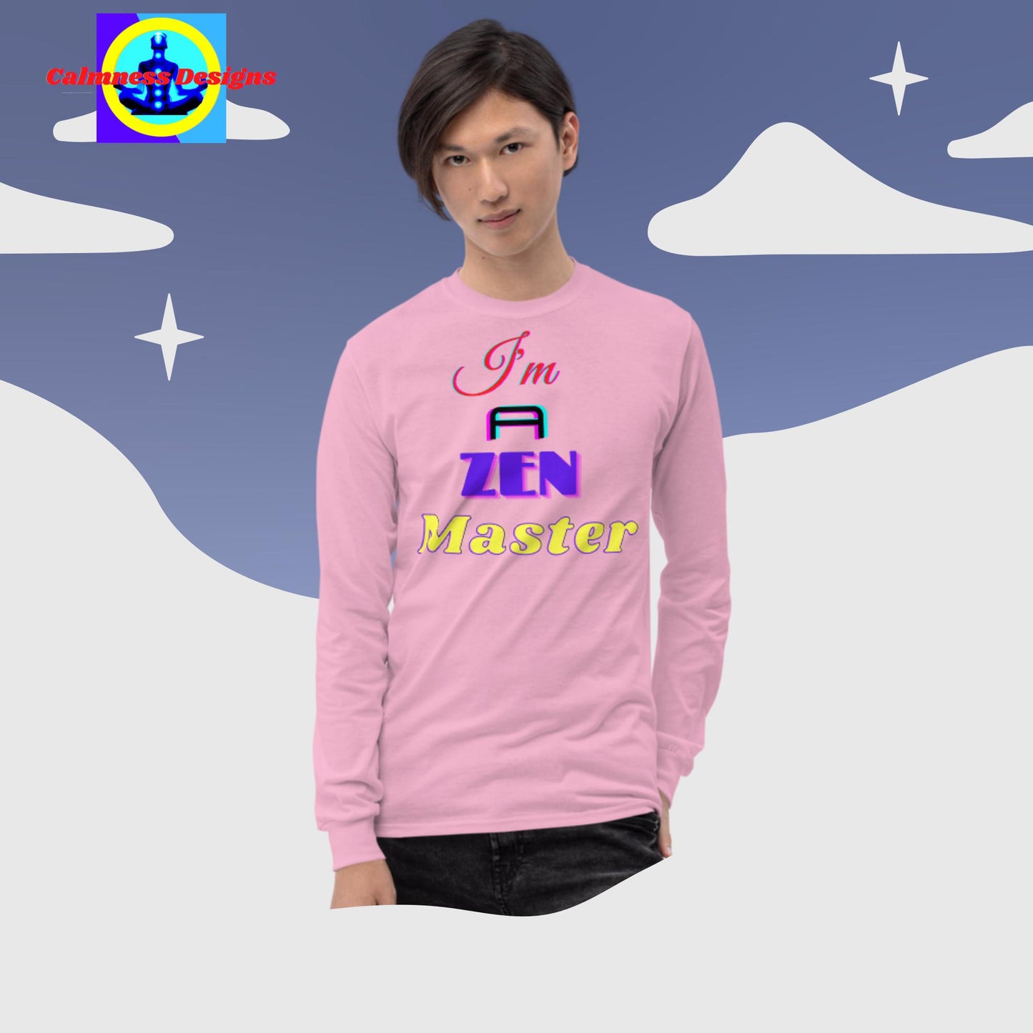 I'm a zen master, Men’s Long Sleeve Shirt