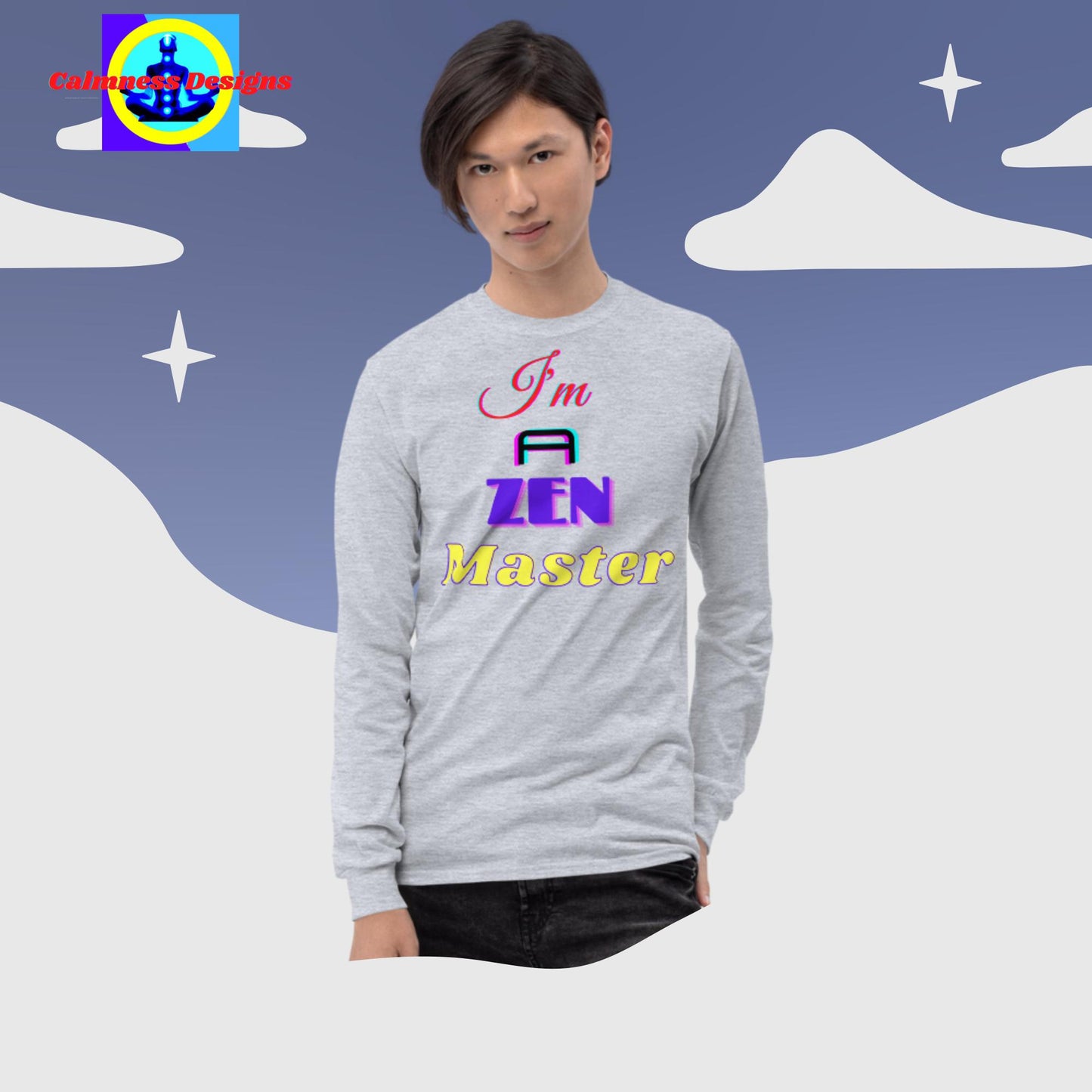 I'm a zen master, Men’s Long Sleeve Shirt