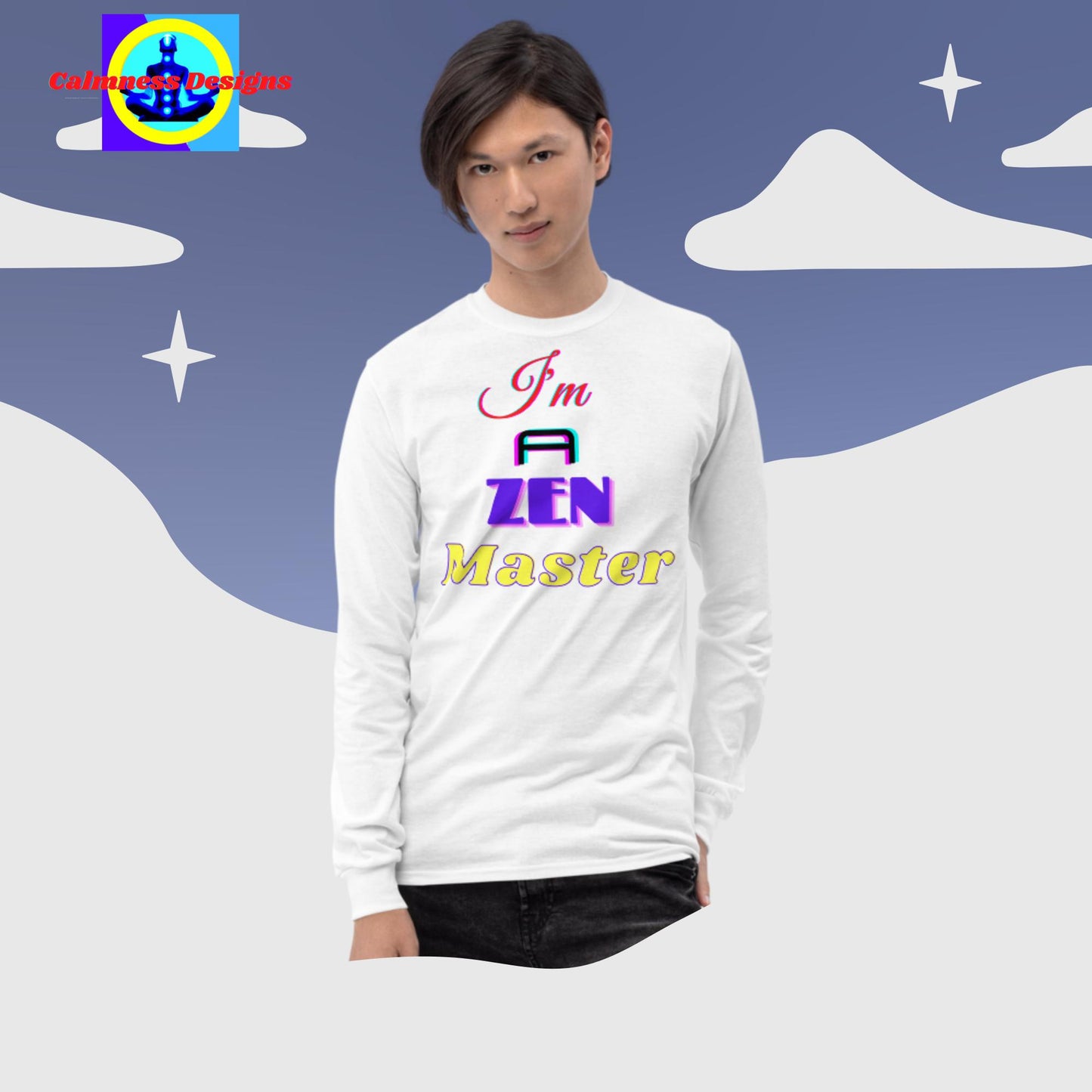 I'm a zen master, Men’s Long Sleeve Shirt