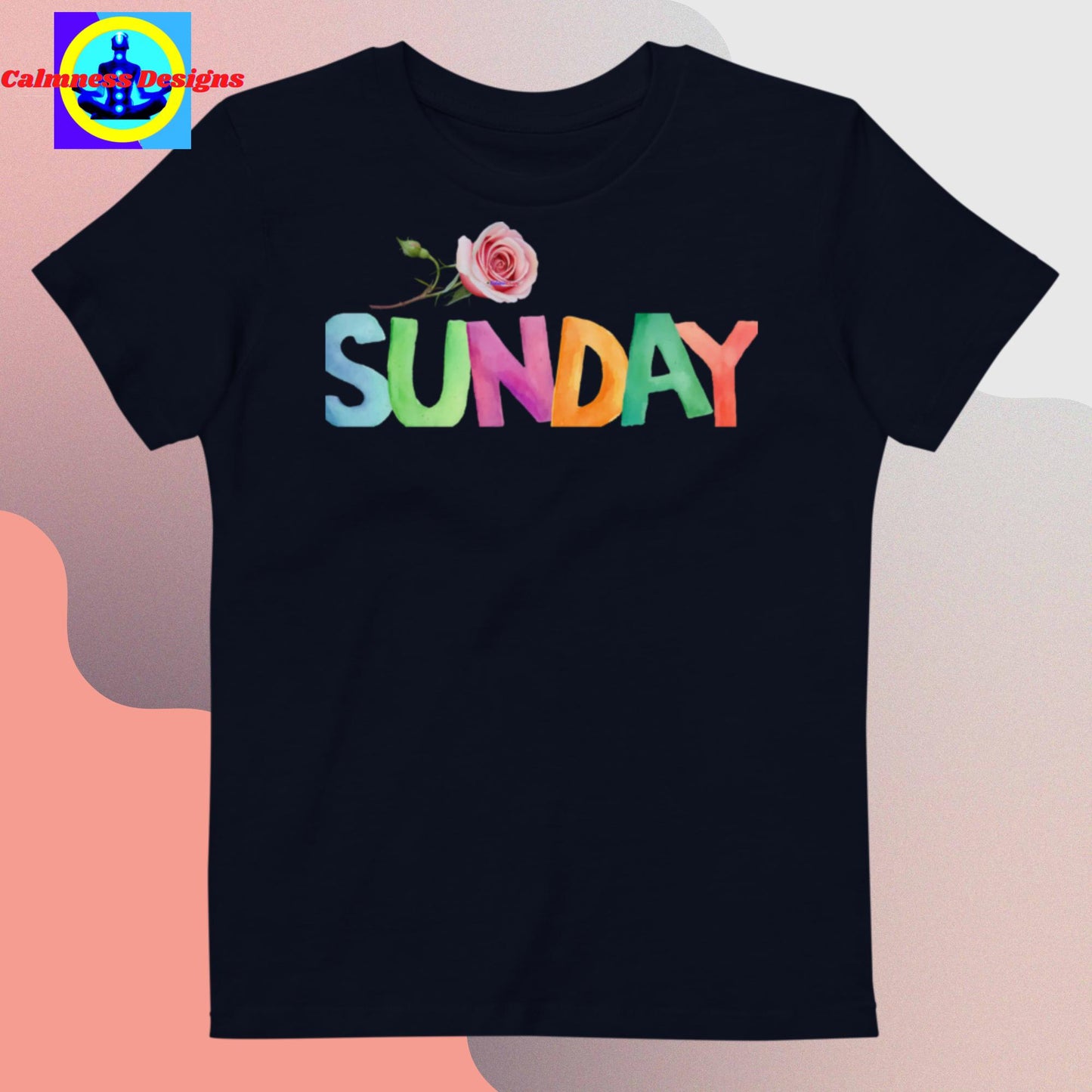 Sunday, Designer's Styles, Organic cotton kids t-shirt