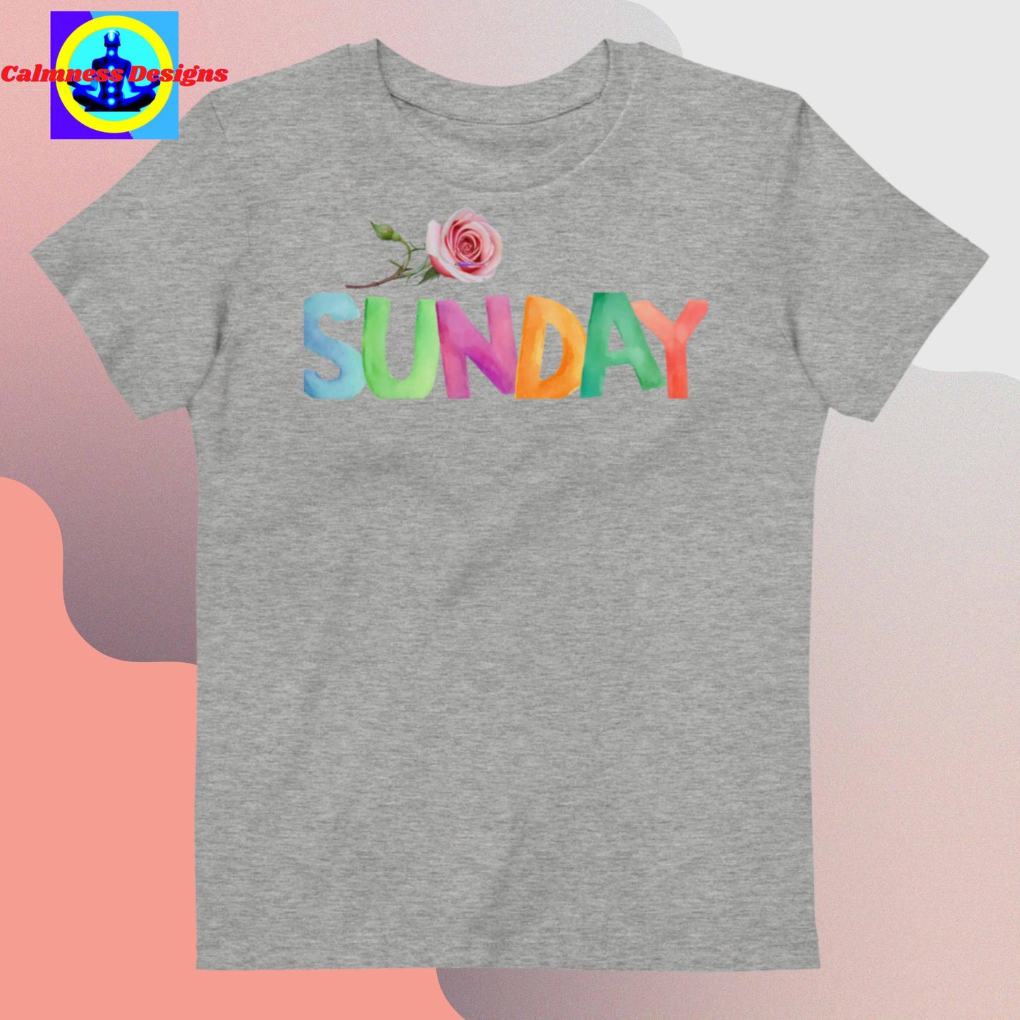 Sunday, Designer's Styles, Organic cotton kids t-shirt