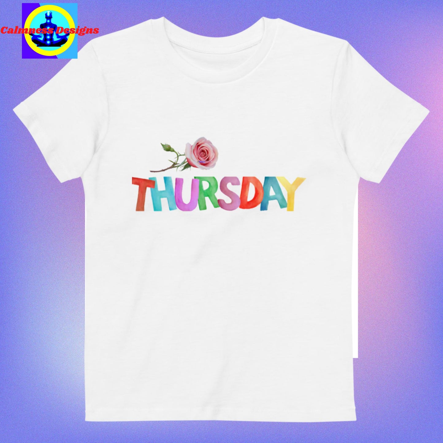 Thursday, Designer's Styles, Organic cotton kids t-shirt
