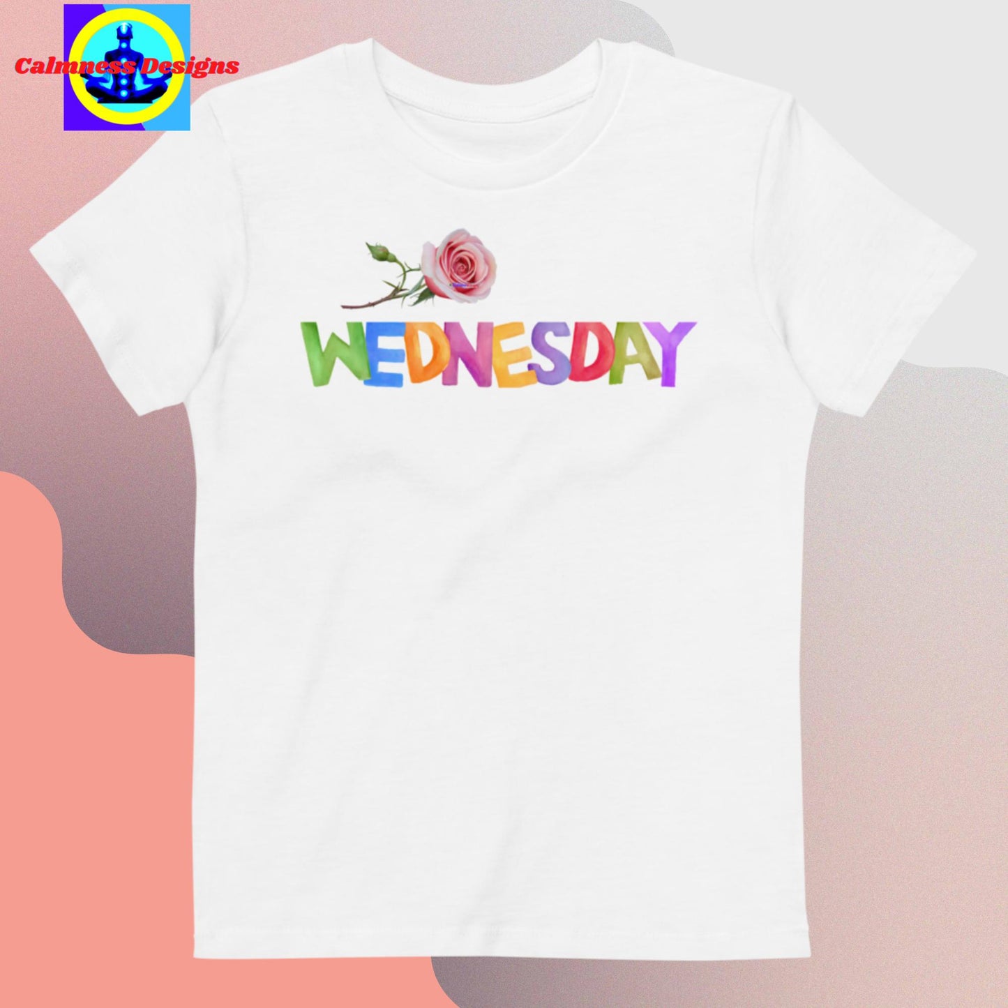 Wednesday, Designer's Styles, Organic cotton kids t-shirt