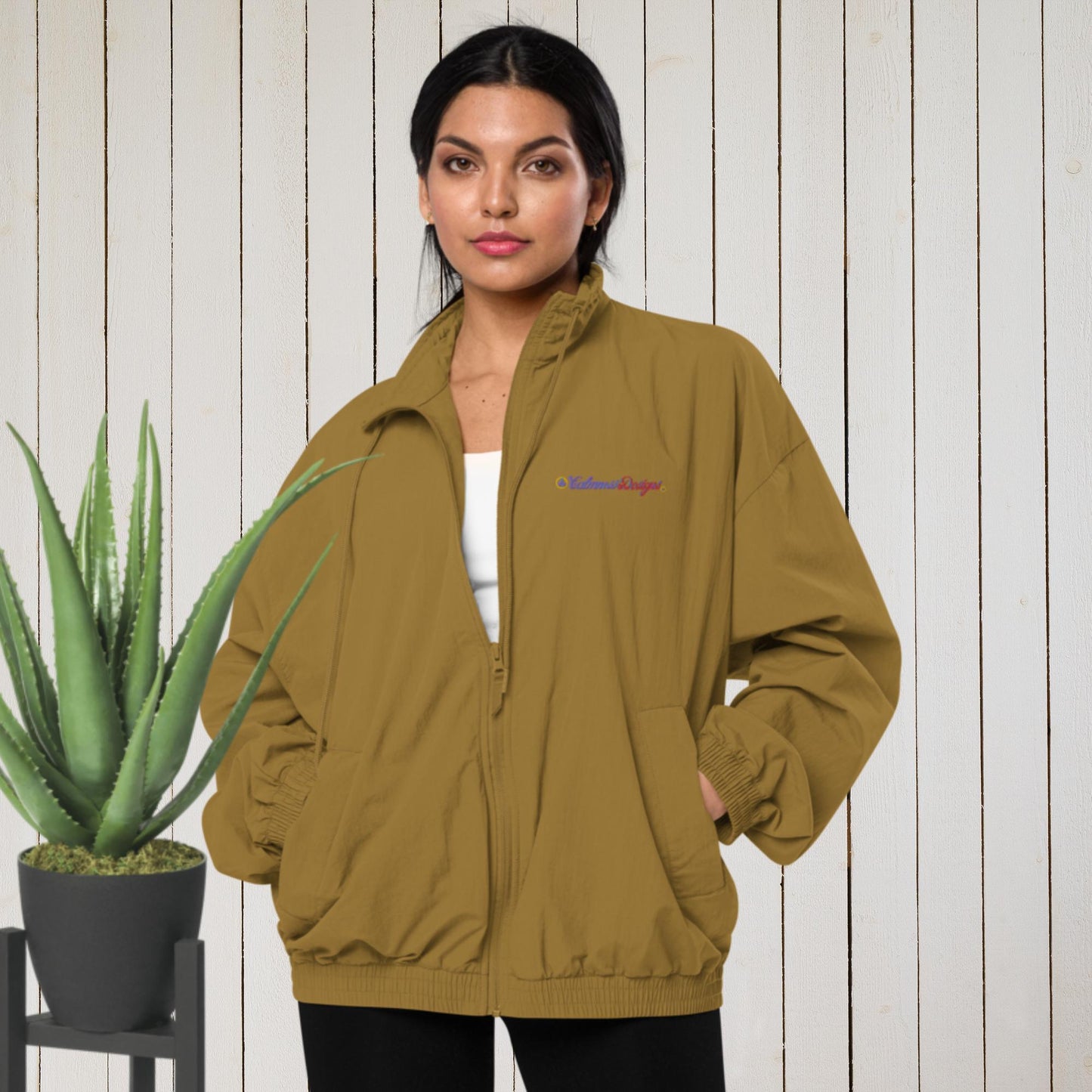 Calmness Designs, Genuine, Authentic, Recycled tracksuit jacket