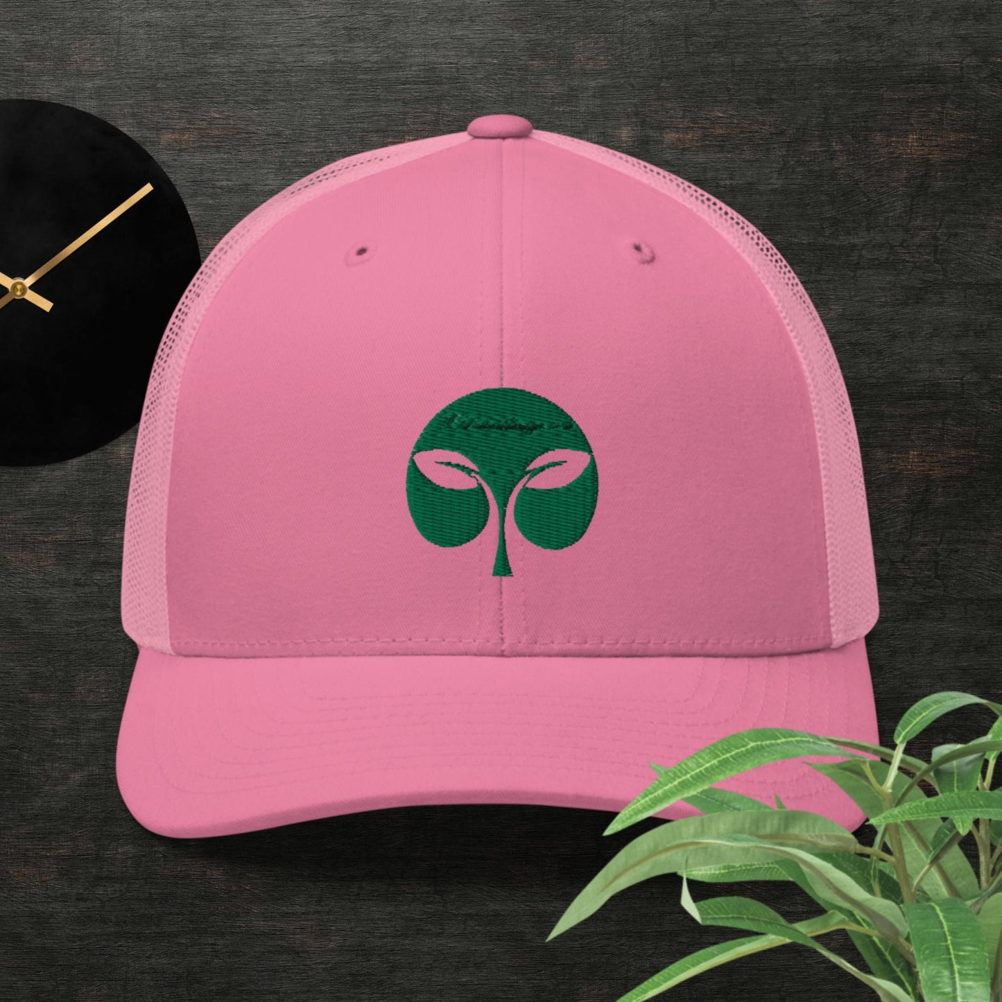 Logos of Green Tree Leaf Ecology, Trucker Cap
