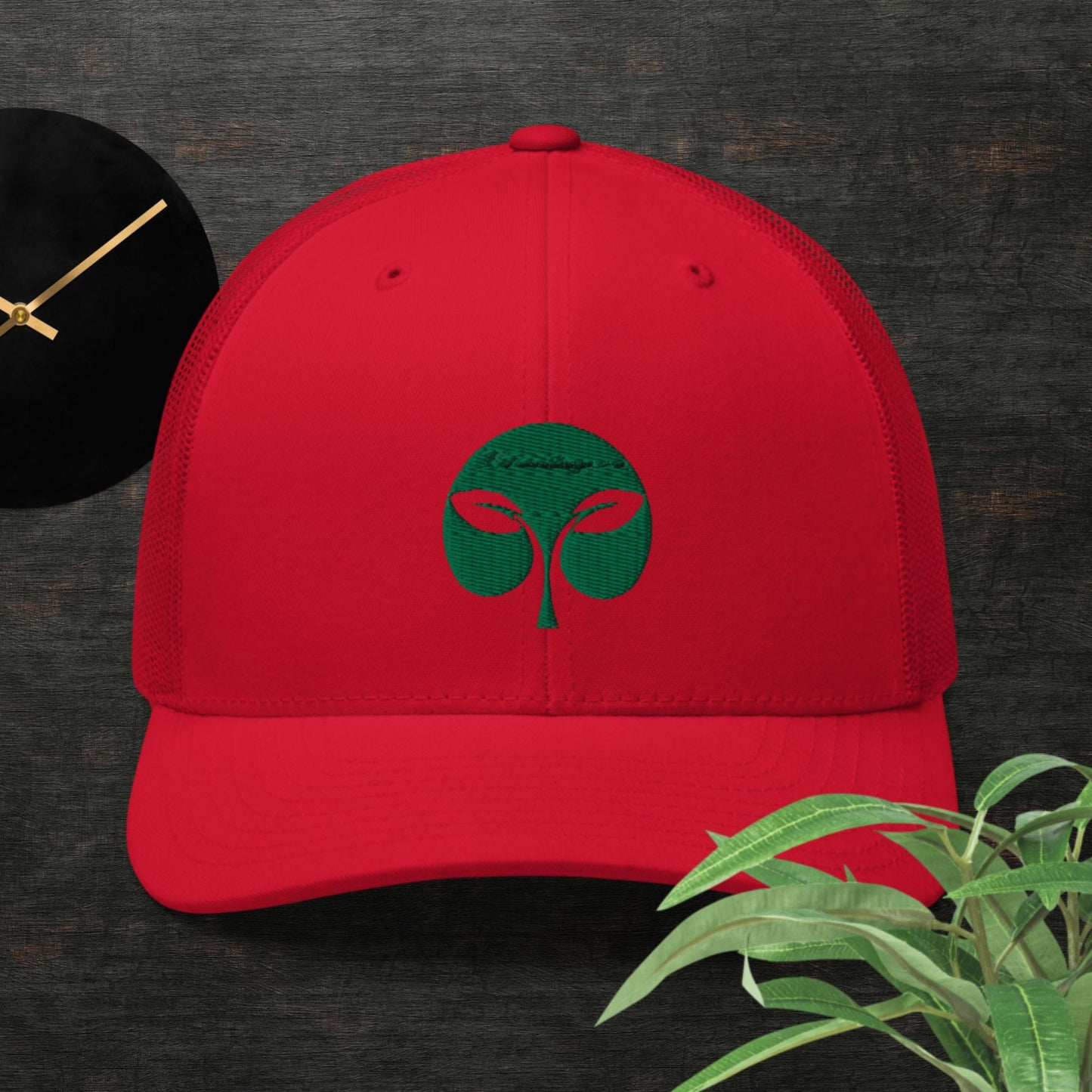 Logos of Green Tree Leaf Ecology, Trucker Cap