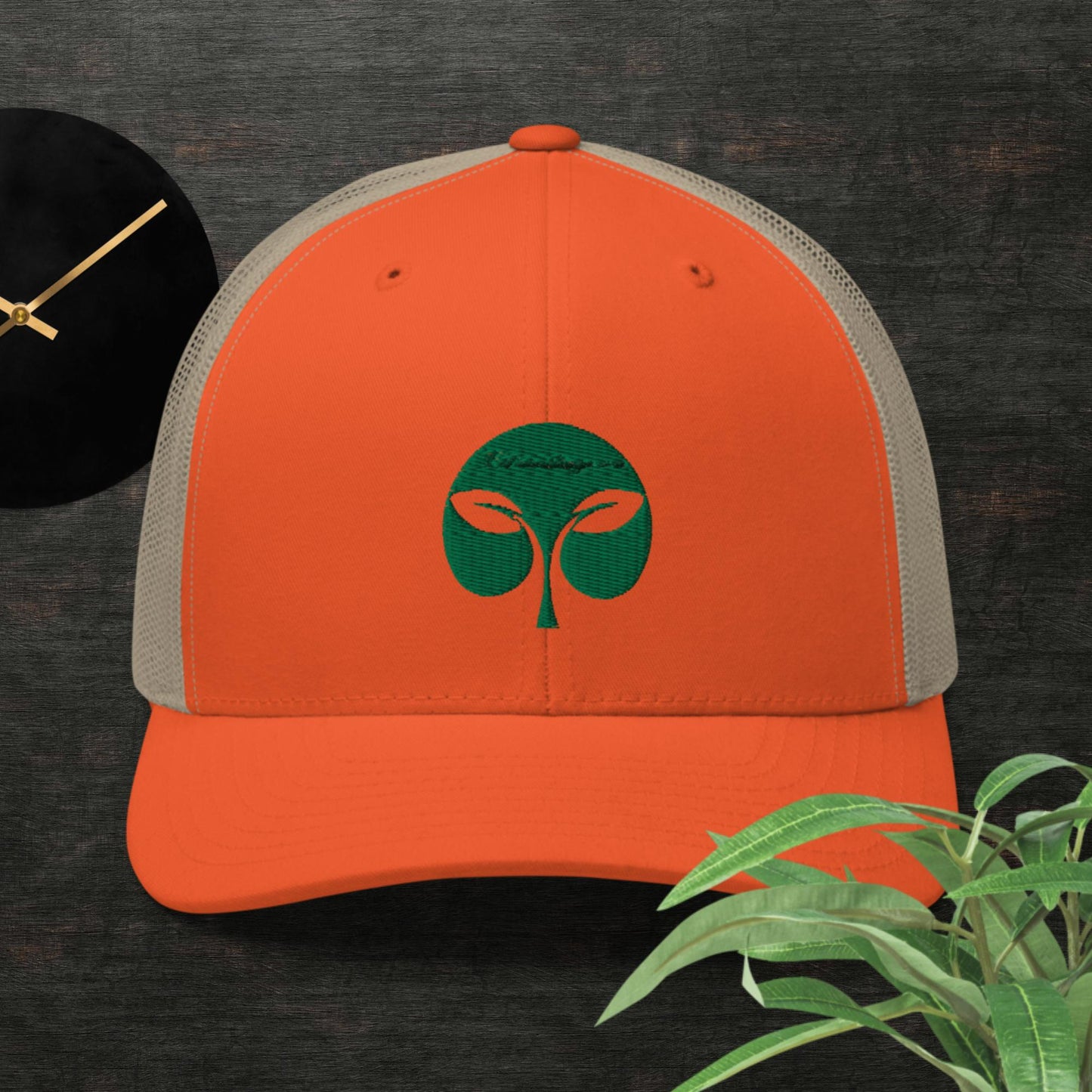 Logos of Green Tree Leaf Ecology, Trucker Cap