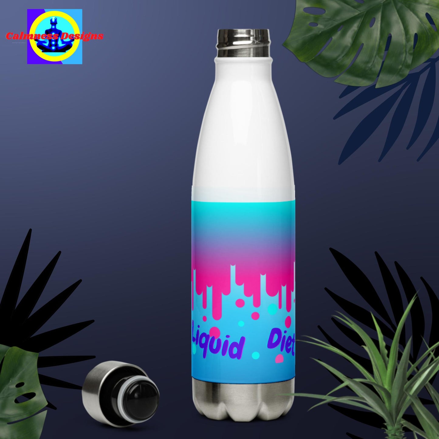 Liquid Diet, Stainless Steel Water Bottle