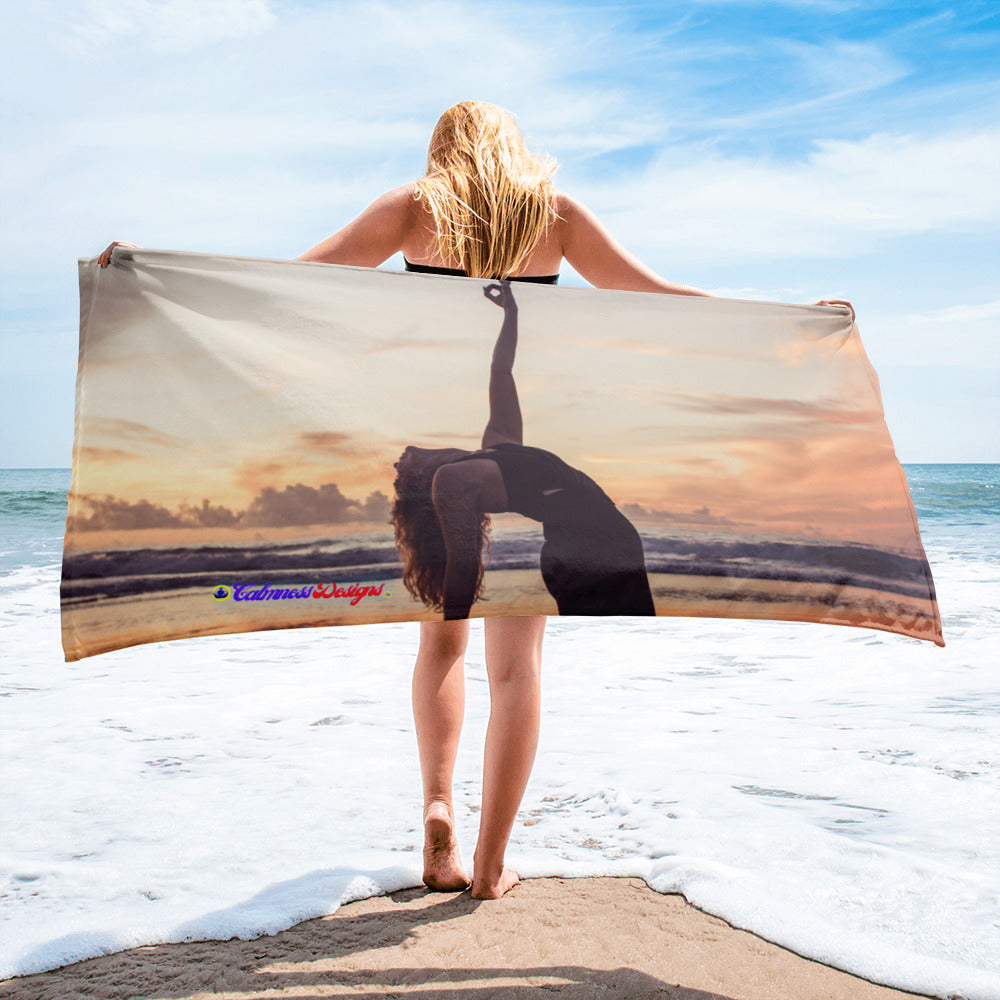 Sunset Beach Yoga, Towel