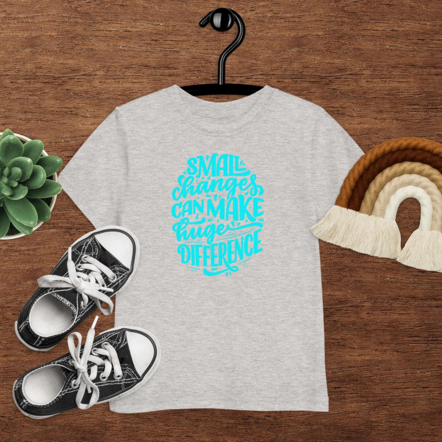 Small Changes Can Make Huge Difference, Toddler jersey t-shirt