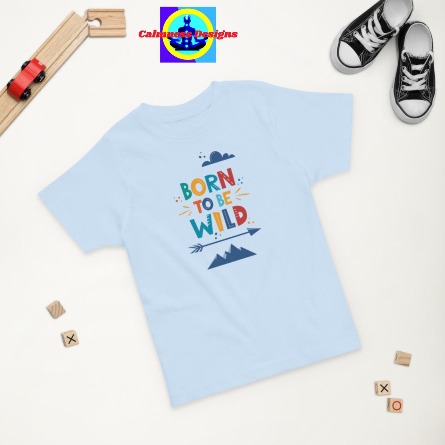 Born To Be Wild, Designer's Styles, Toddler jersey t-shirt