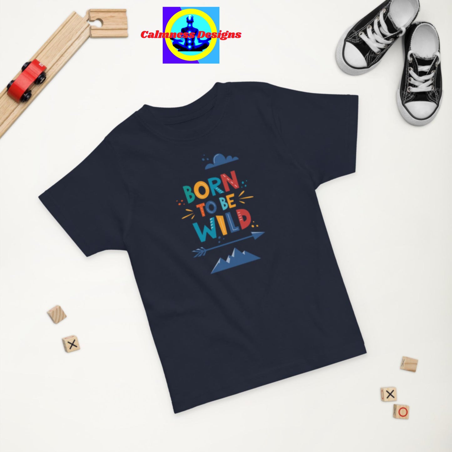 Born To Be Wild, Designer's Styles, Toddler jersey t-shirt