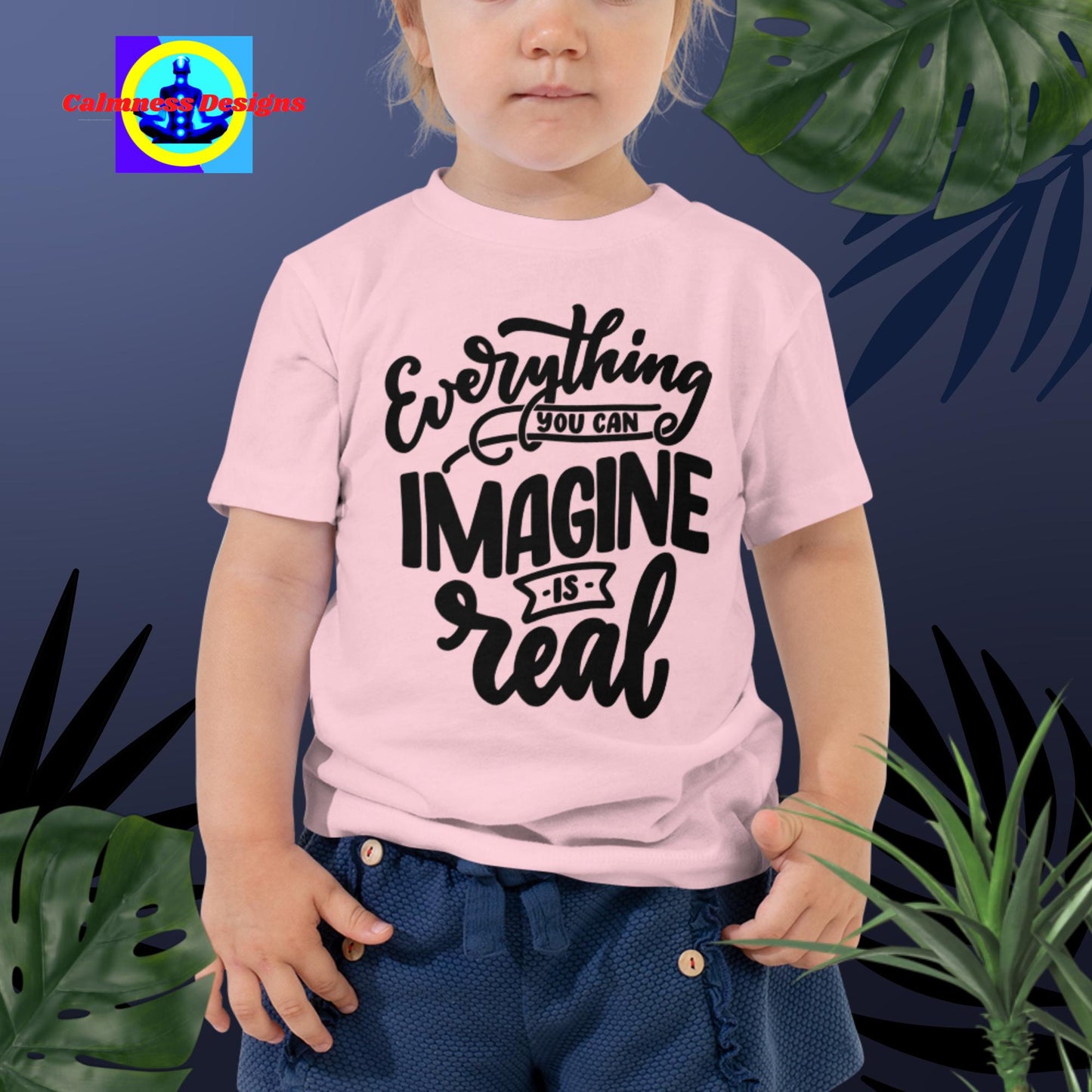 Everything You Can Imagine Is Real, Toddler Short Sleeve Tee