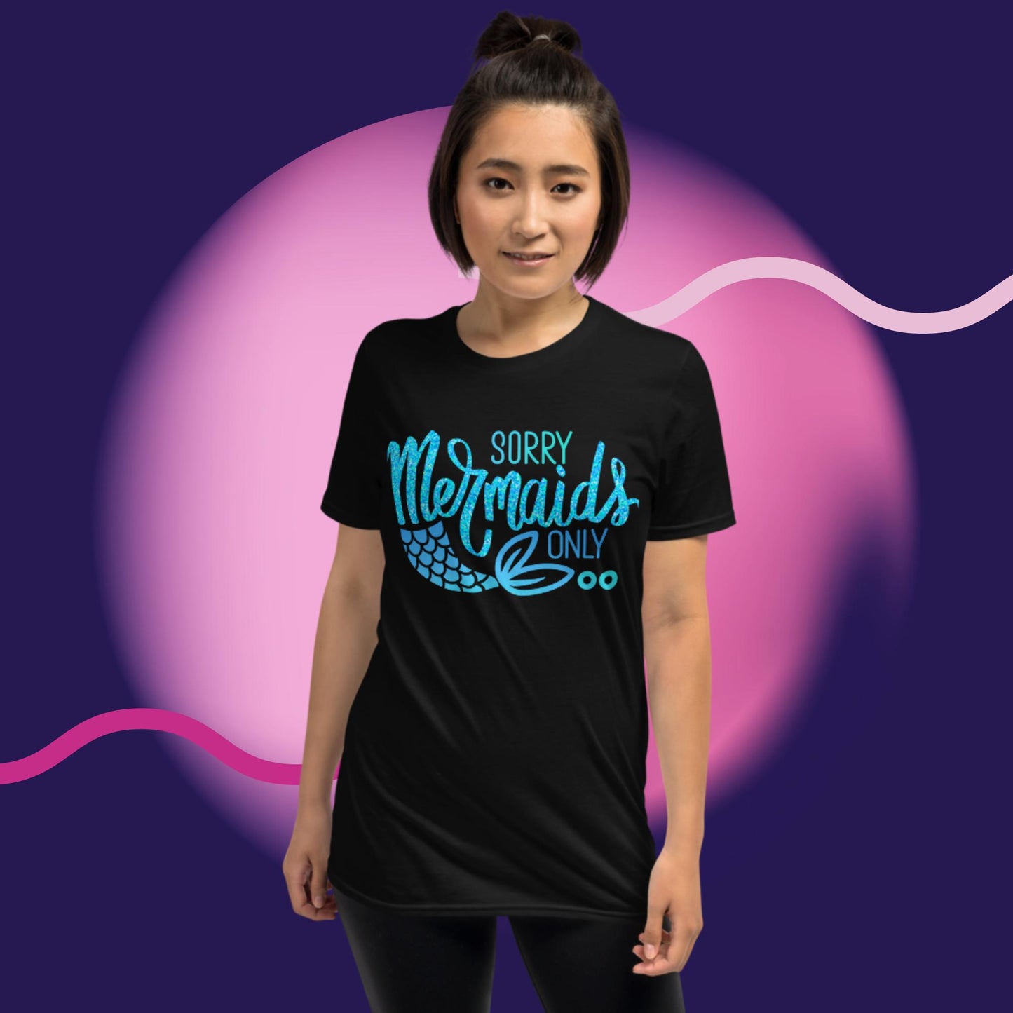 Sorry Mermaids Only, Short-Sleeve Unisex T-Shirt