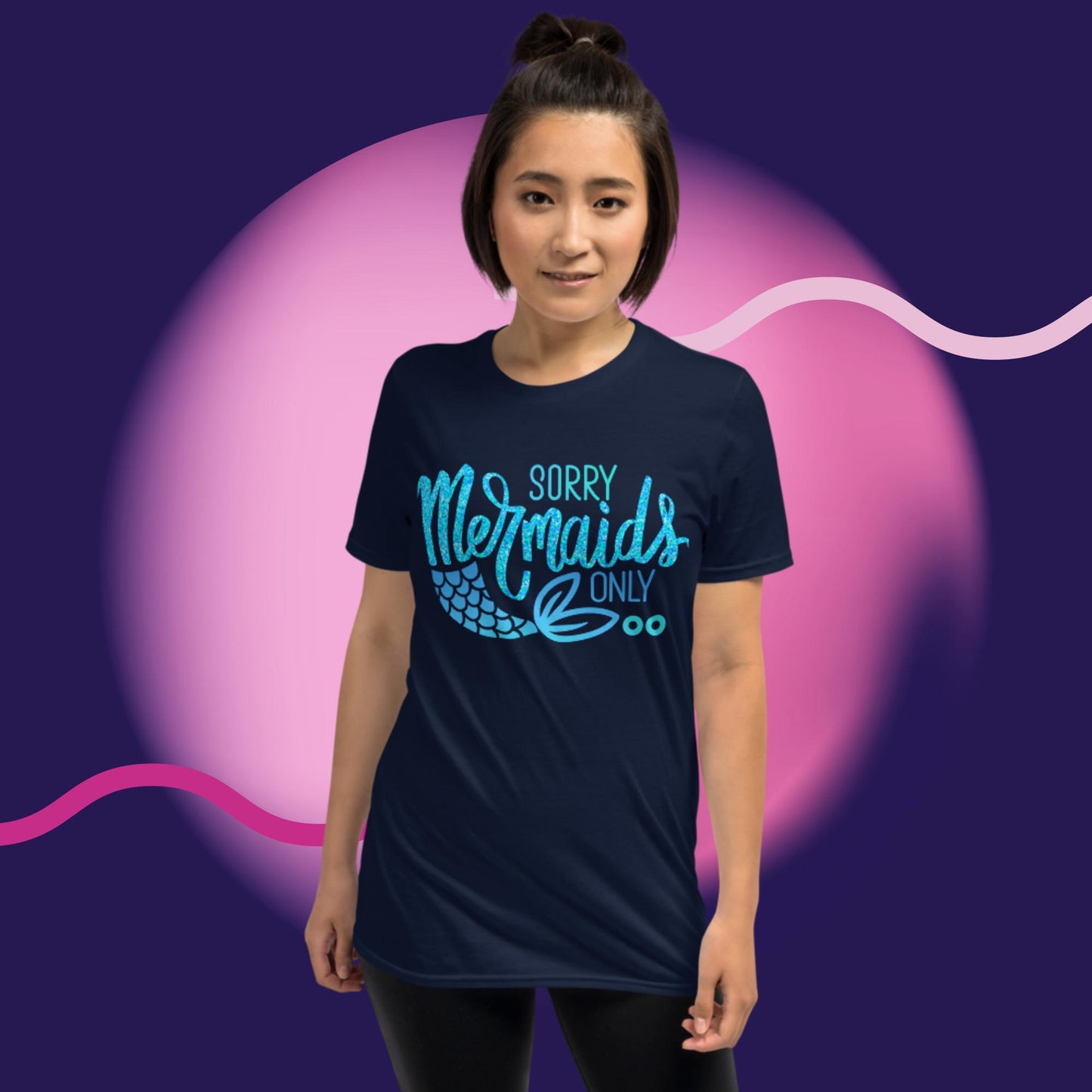 Sorry Mermaids Only, Short-Sleeve Unisex T-Shirt