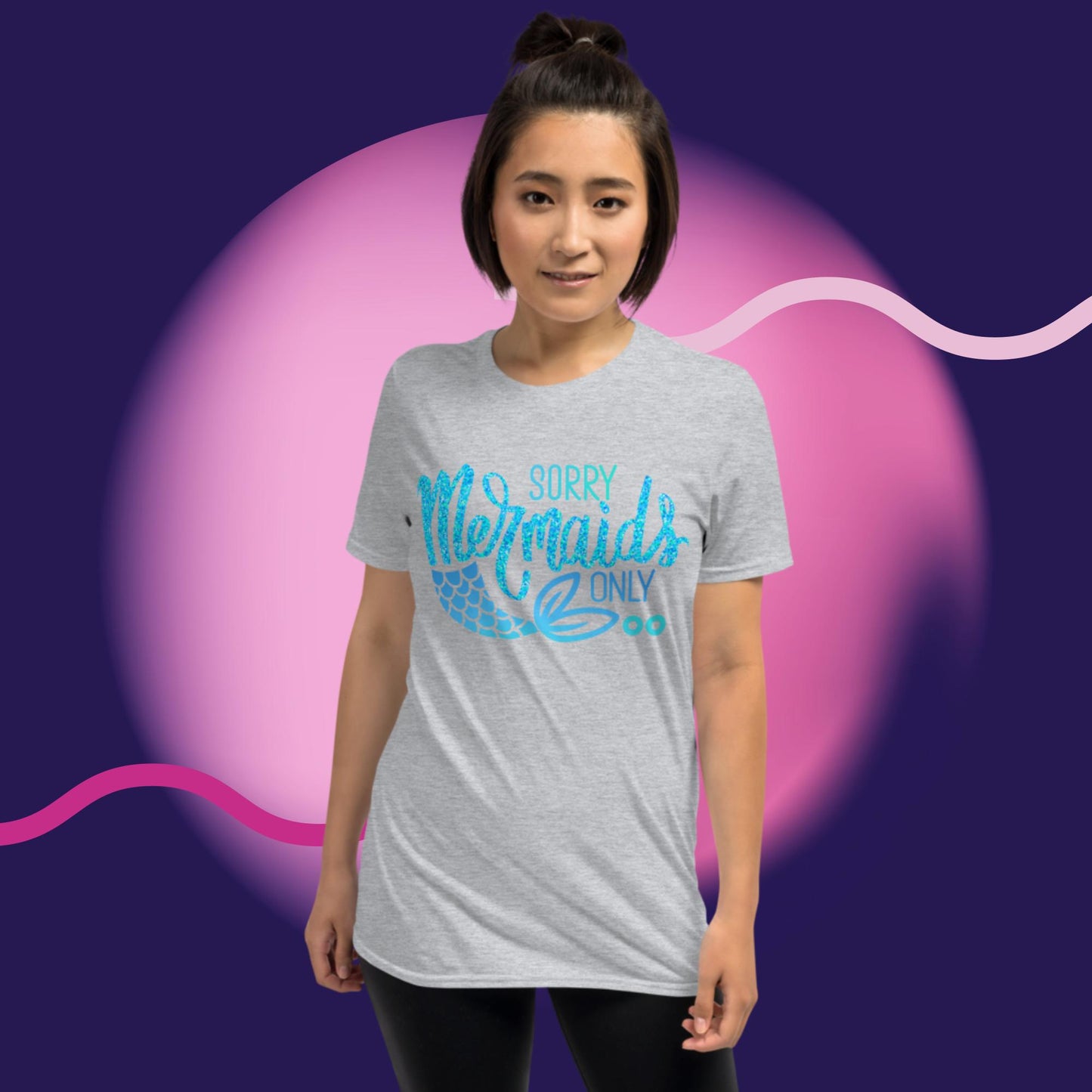 Sorry Mermaids Only, Short-Sleeve Unisex T-Shirt