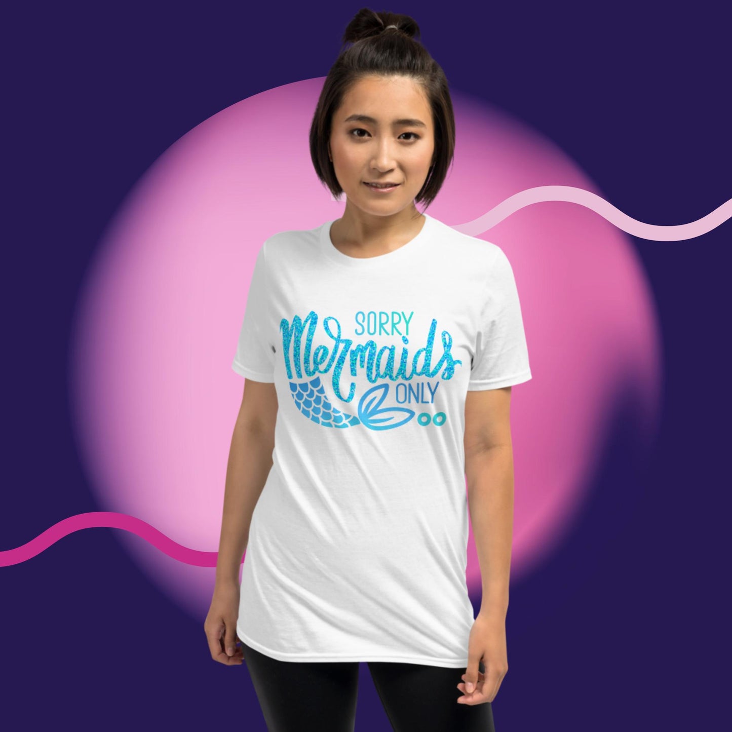 Sorry Mermaids Only, Short-Sleeve Unisex T-Shirt