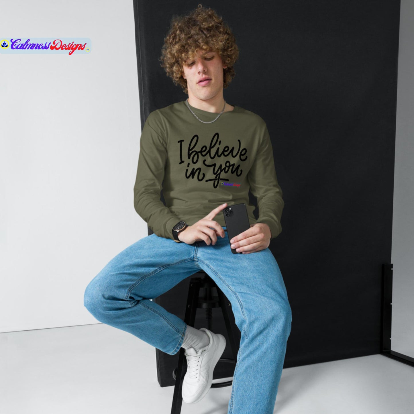 I Believe In You, Unisex Long Sleeve Tee