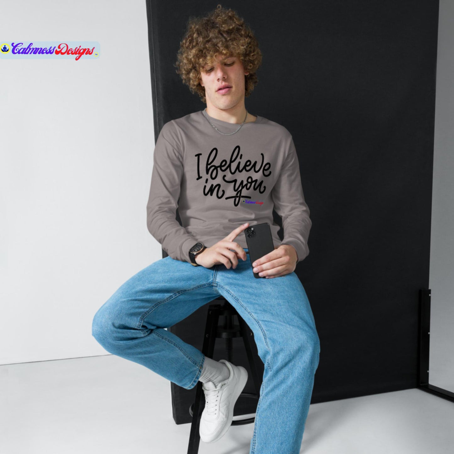 I Believe In You, Unisex Long Sleeve Tee