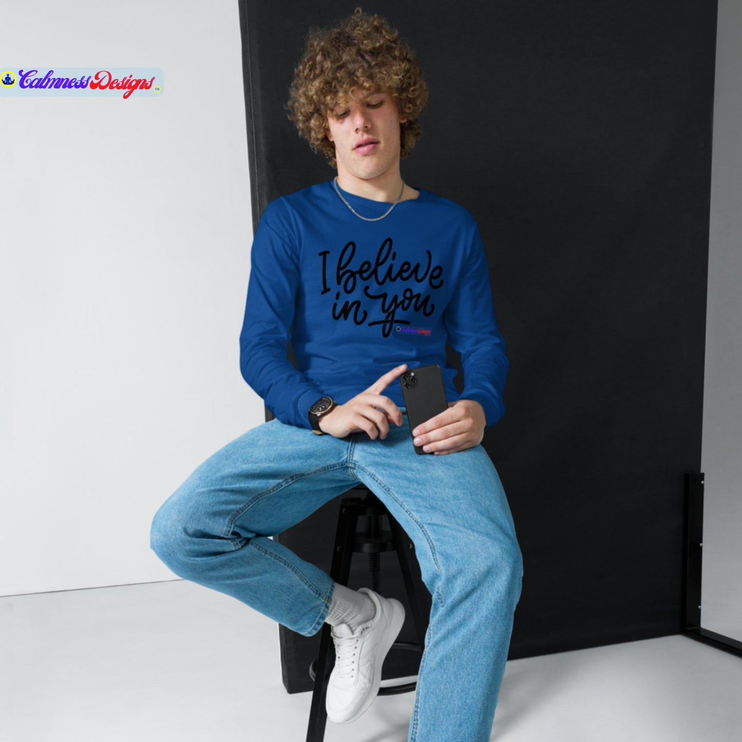 I Believe In You, Unisex Long Sleeve Tee