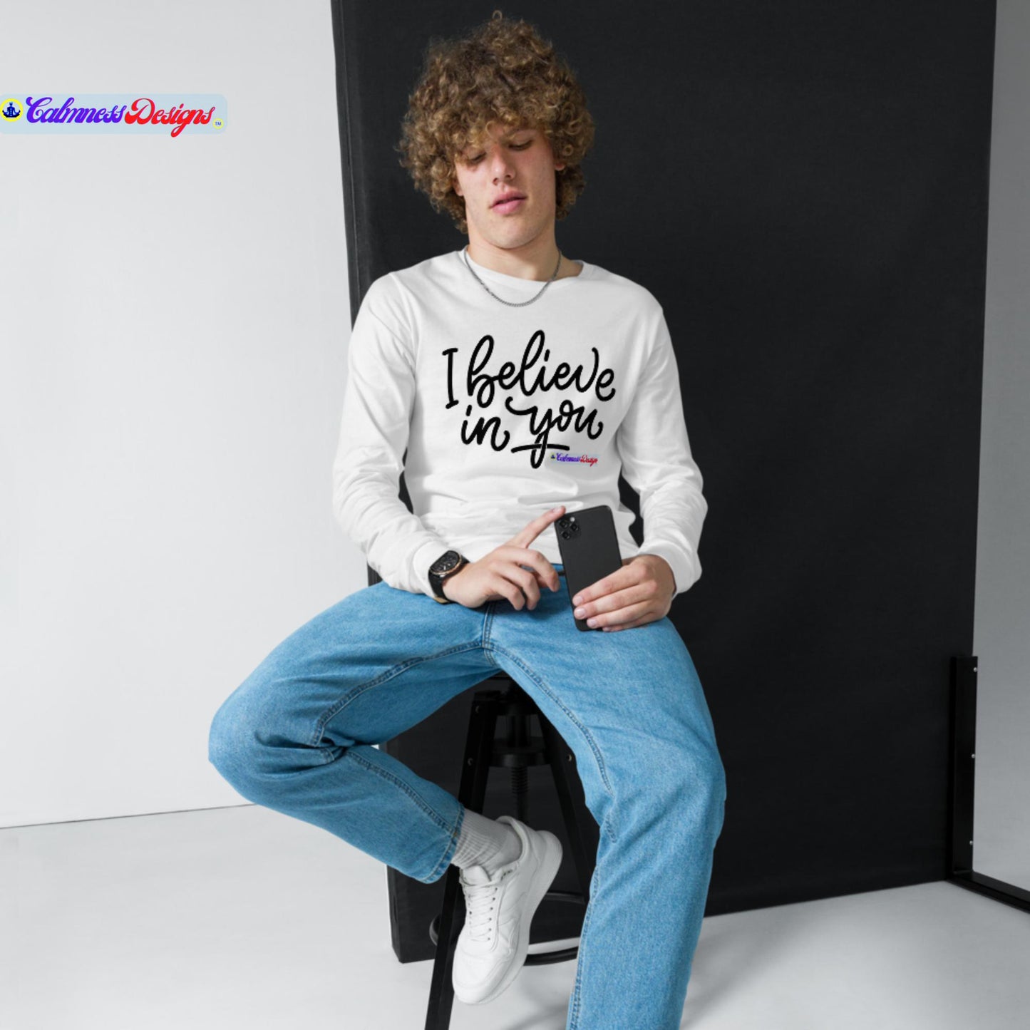 I Believe In You, Unisex Long Sleeve Tee