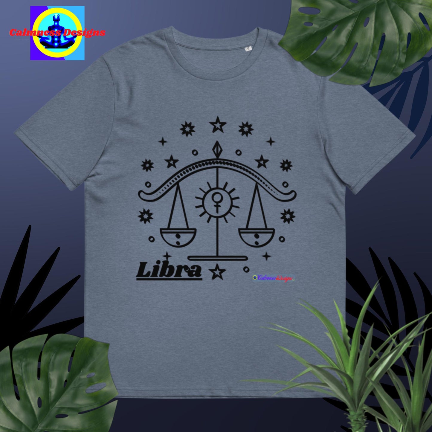 Libra, Designer's Styles, Unisex organic cotton t-shirt