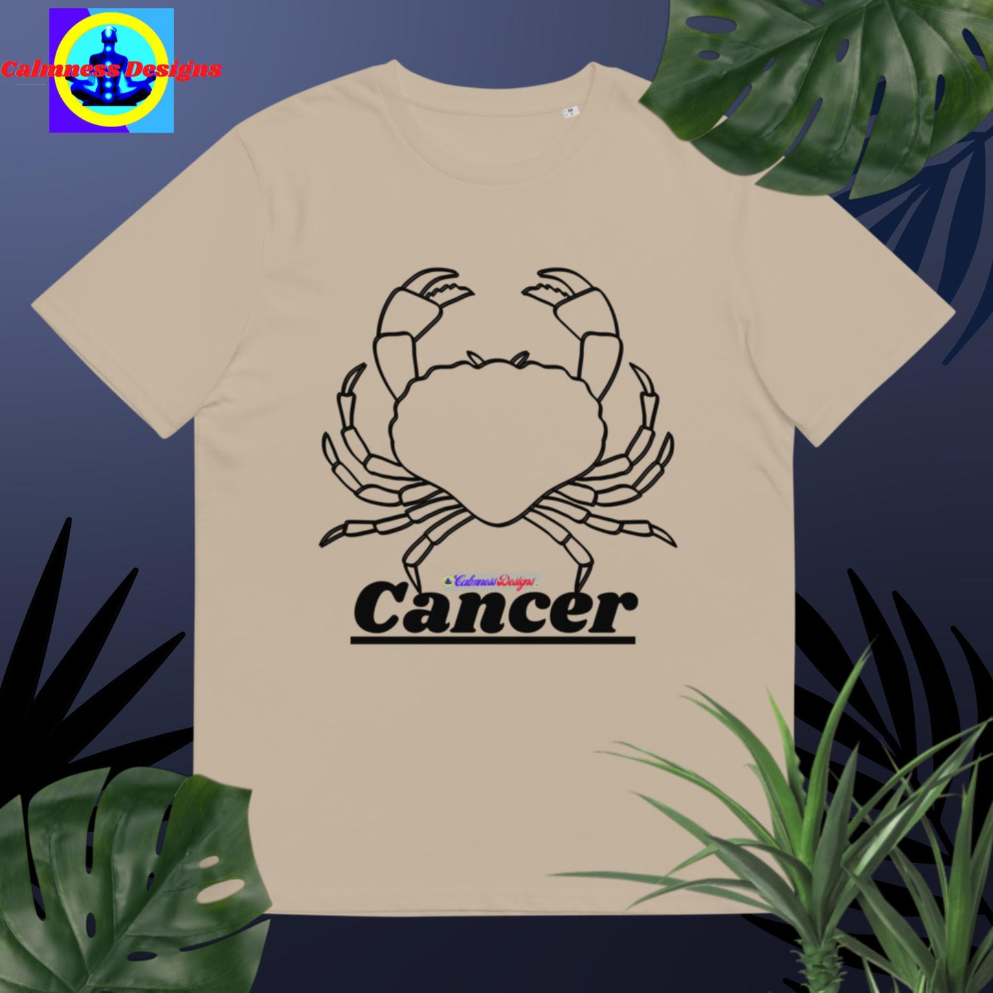 Cancer, Designer's Styles, Unisex organic cotton t-shirt