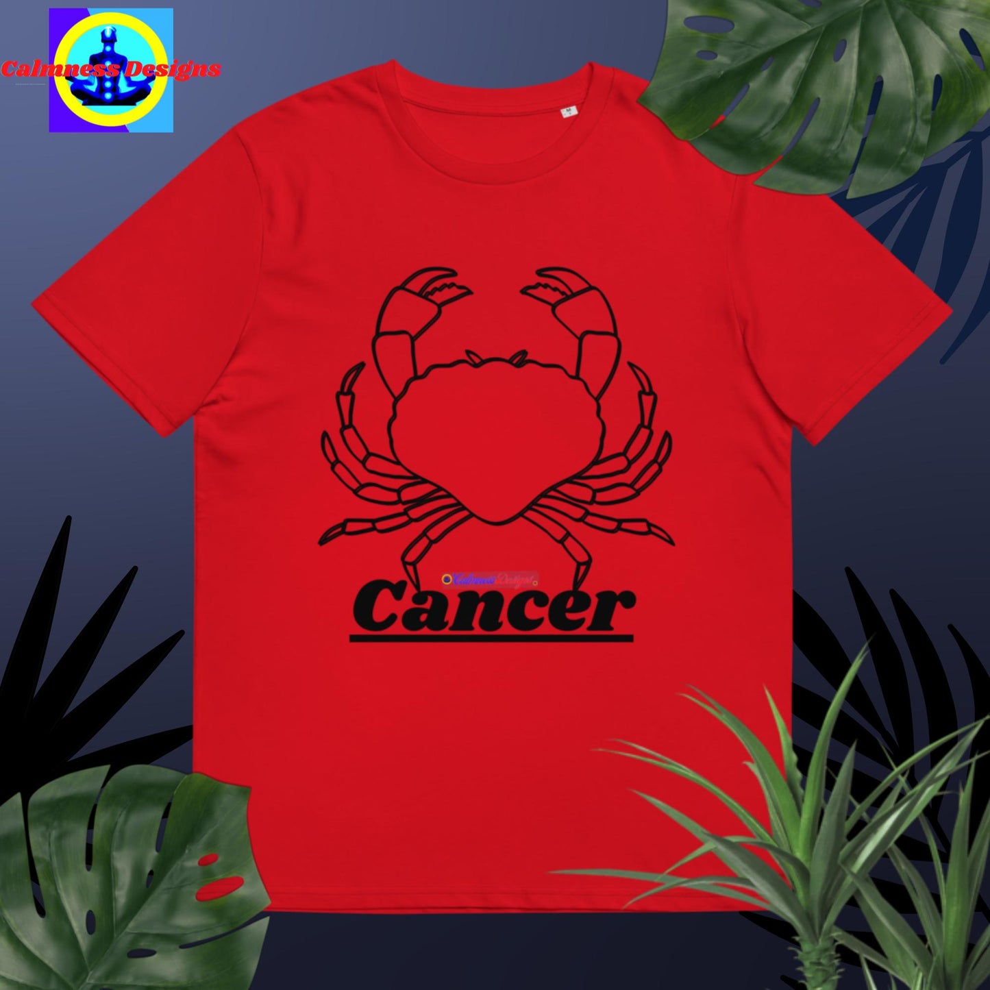 Cancer, Designer's Styles, Unisex organic cotton t-shirt