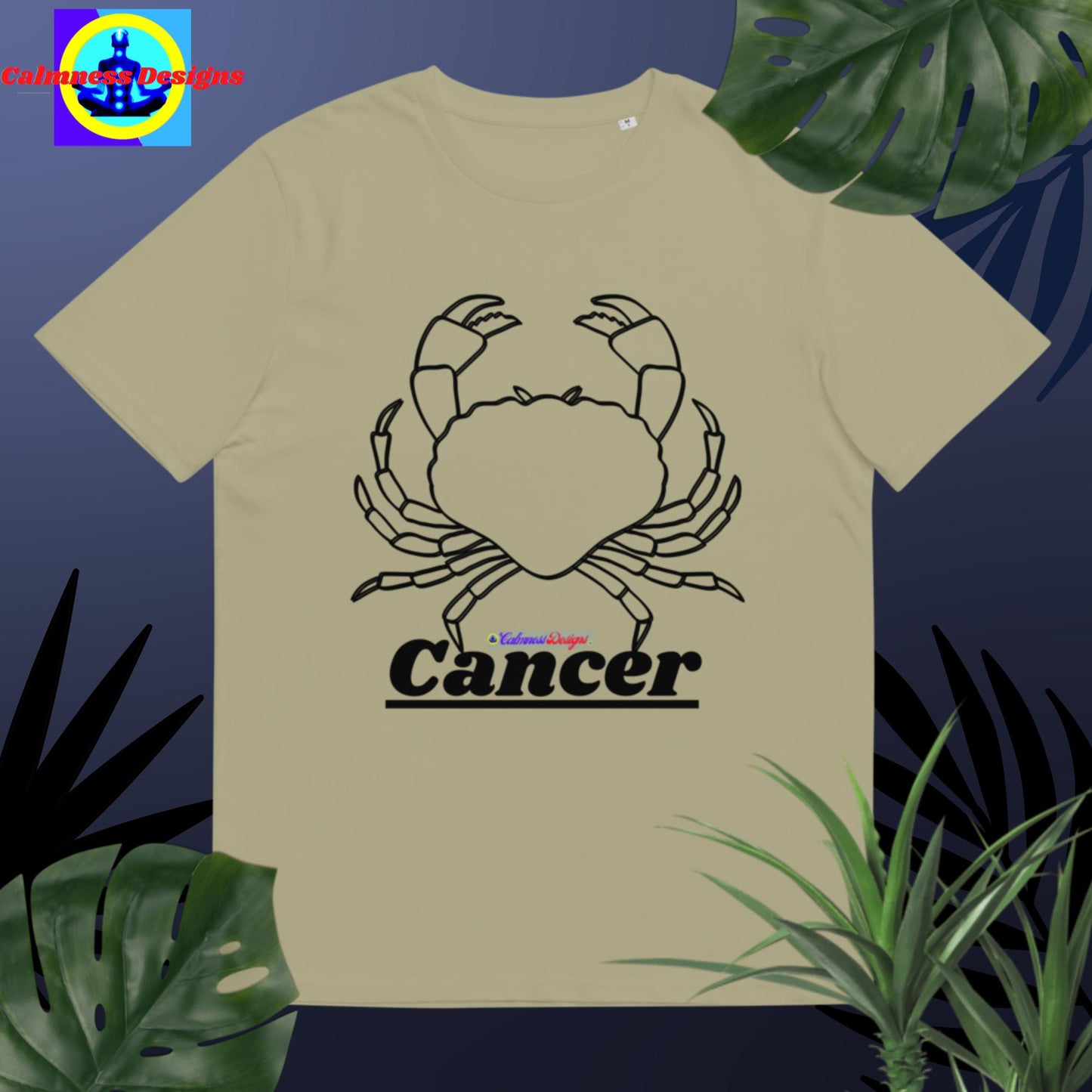 Cancer, Designer's Styles, Unisex organic cotton t-shirt