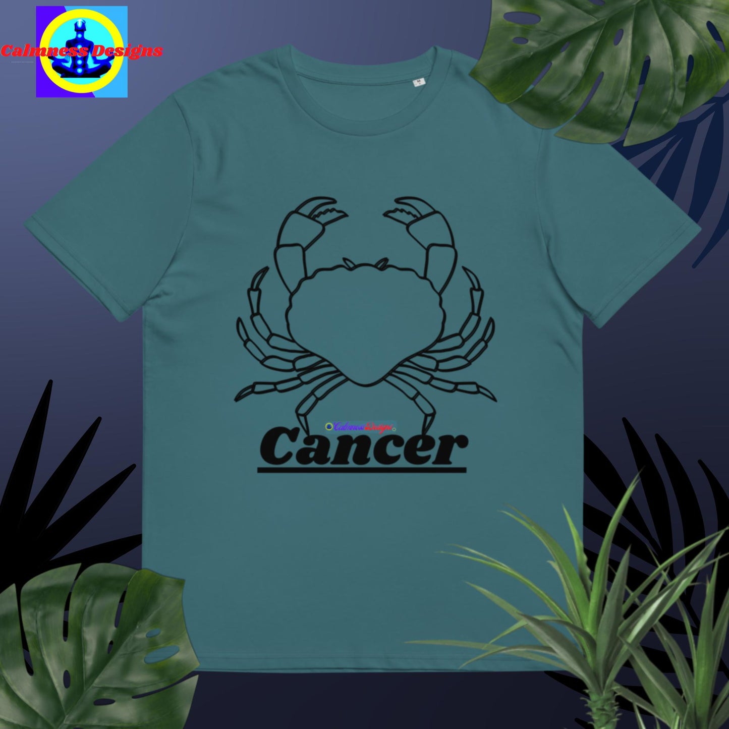 Cancer, Designer's Styles, Unisex organic cotton t-shirt