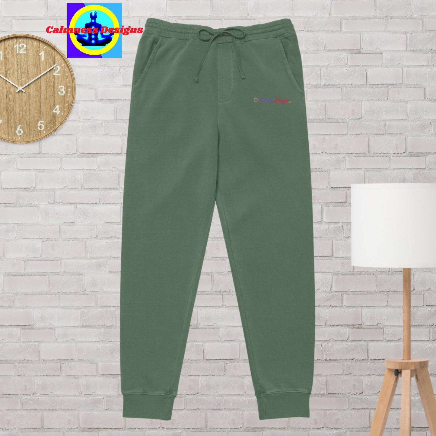 Calmness Designs, Designer's Styles, Unisex pigment-dyed sweatpants