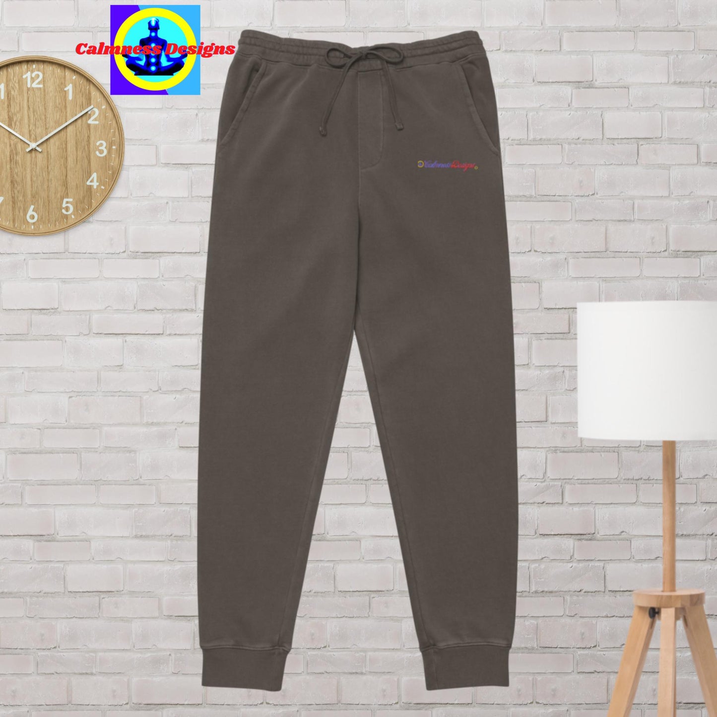 Calmness Designs, Designer's Styles, Unisex pigment-dyed sweatpants