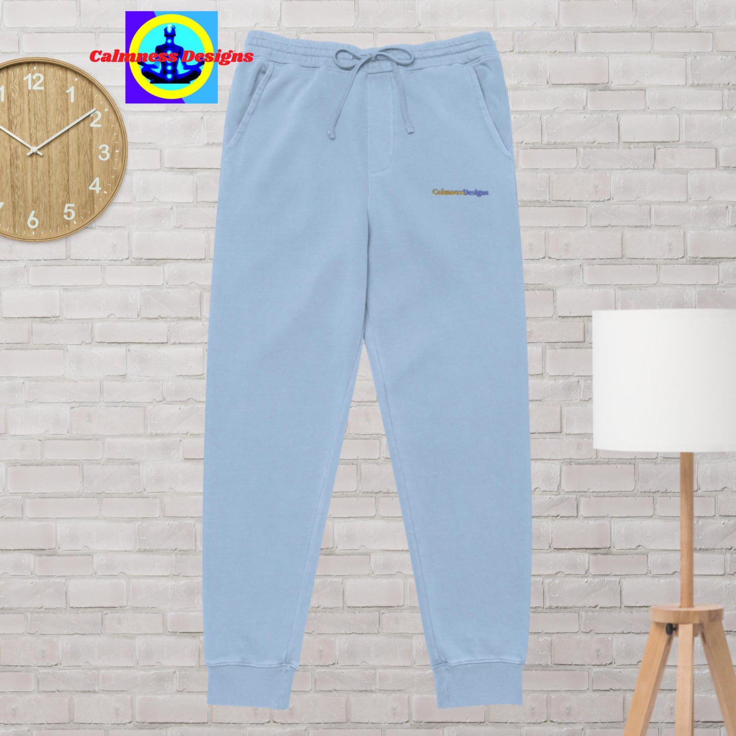 Calmness Designs-Branding, Unisex pigment-dyed sweatpants