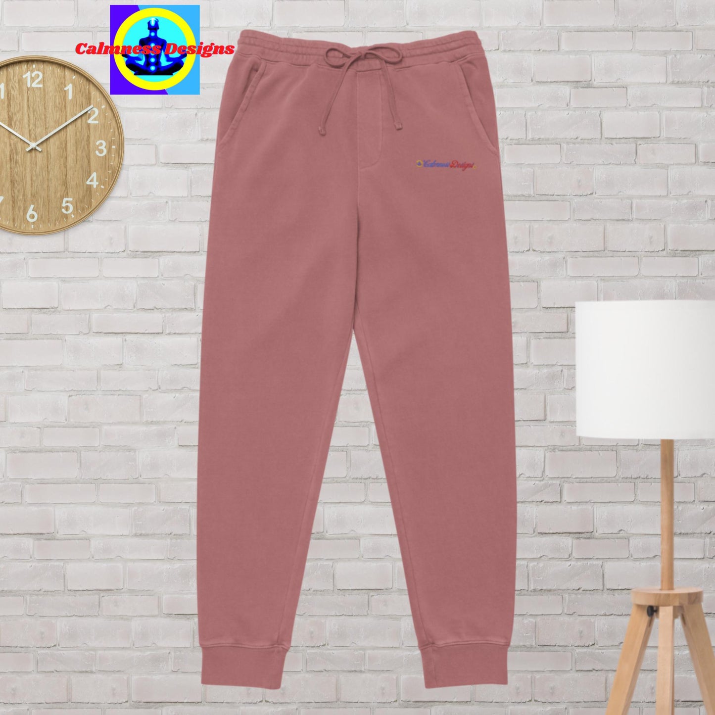 Calmness Designs, Designer's Styles, Unisex pigment-dyed sweatpants