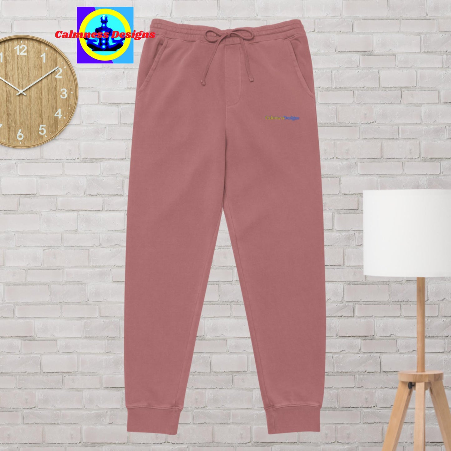 Calmness Designs-Branding, Unisex pigment-dyed sweatpants