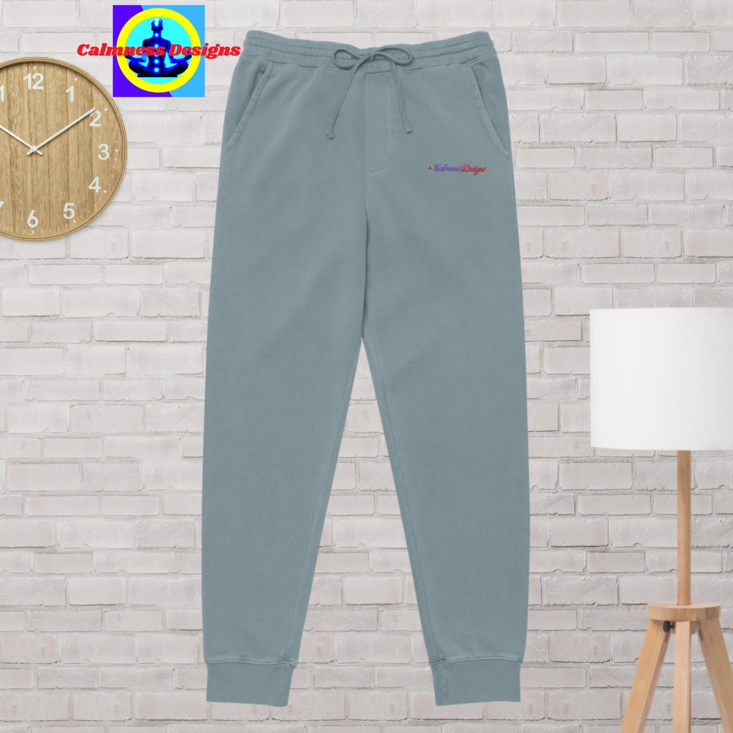 Calmness Designs, Designer's Styles, Unisex pigment-dyed sweatpants