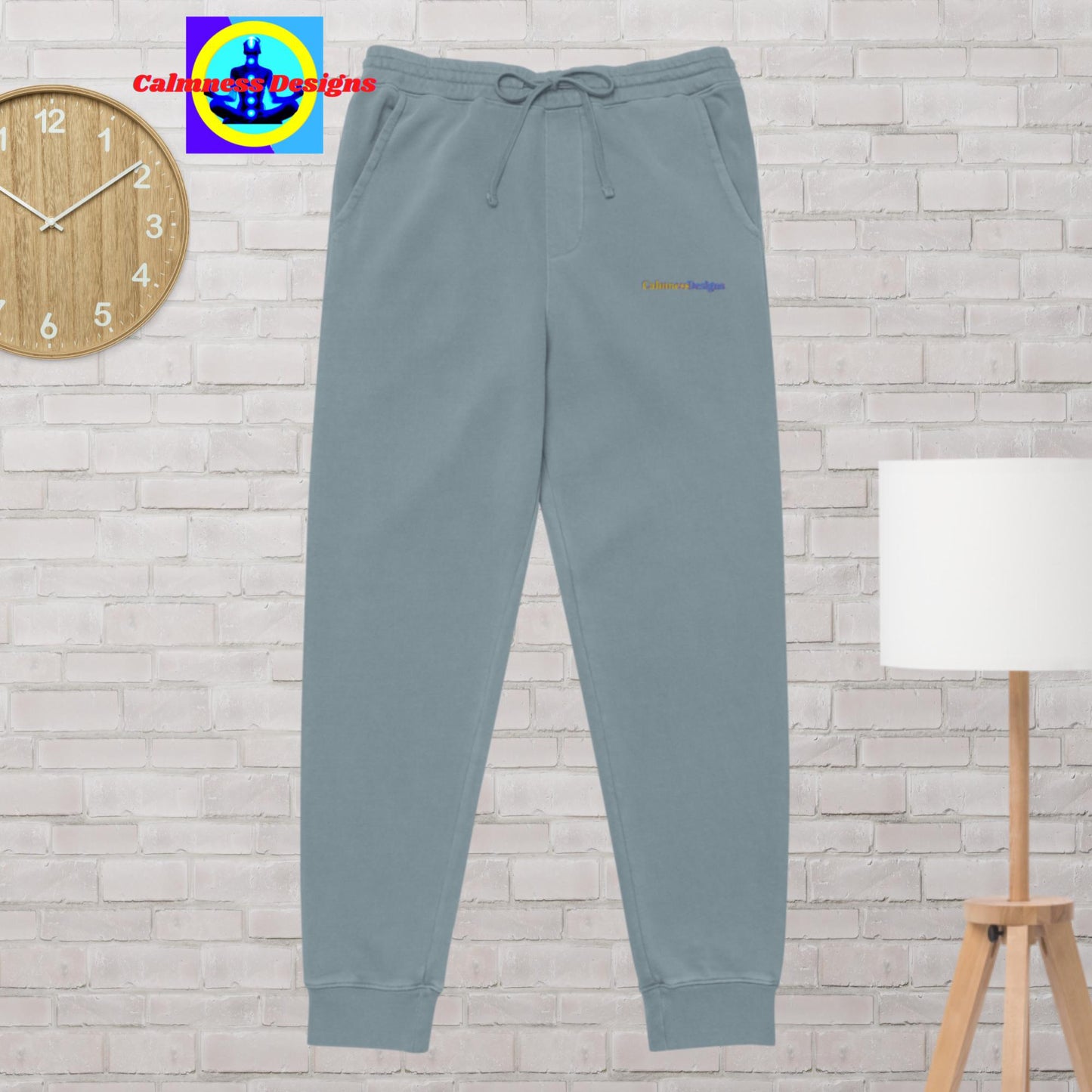 Calmness Designs-Branding, Unisex pigment-dyed sweatpants