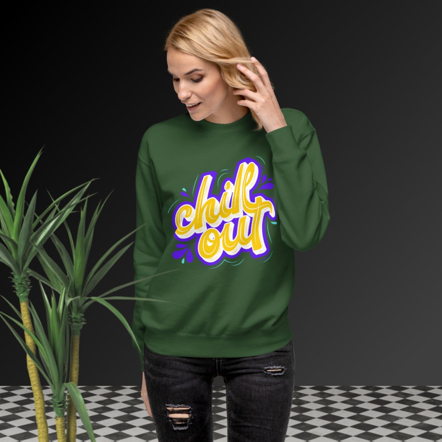 Chill Out, Unisex Premium Sweatshirt