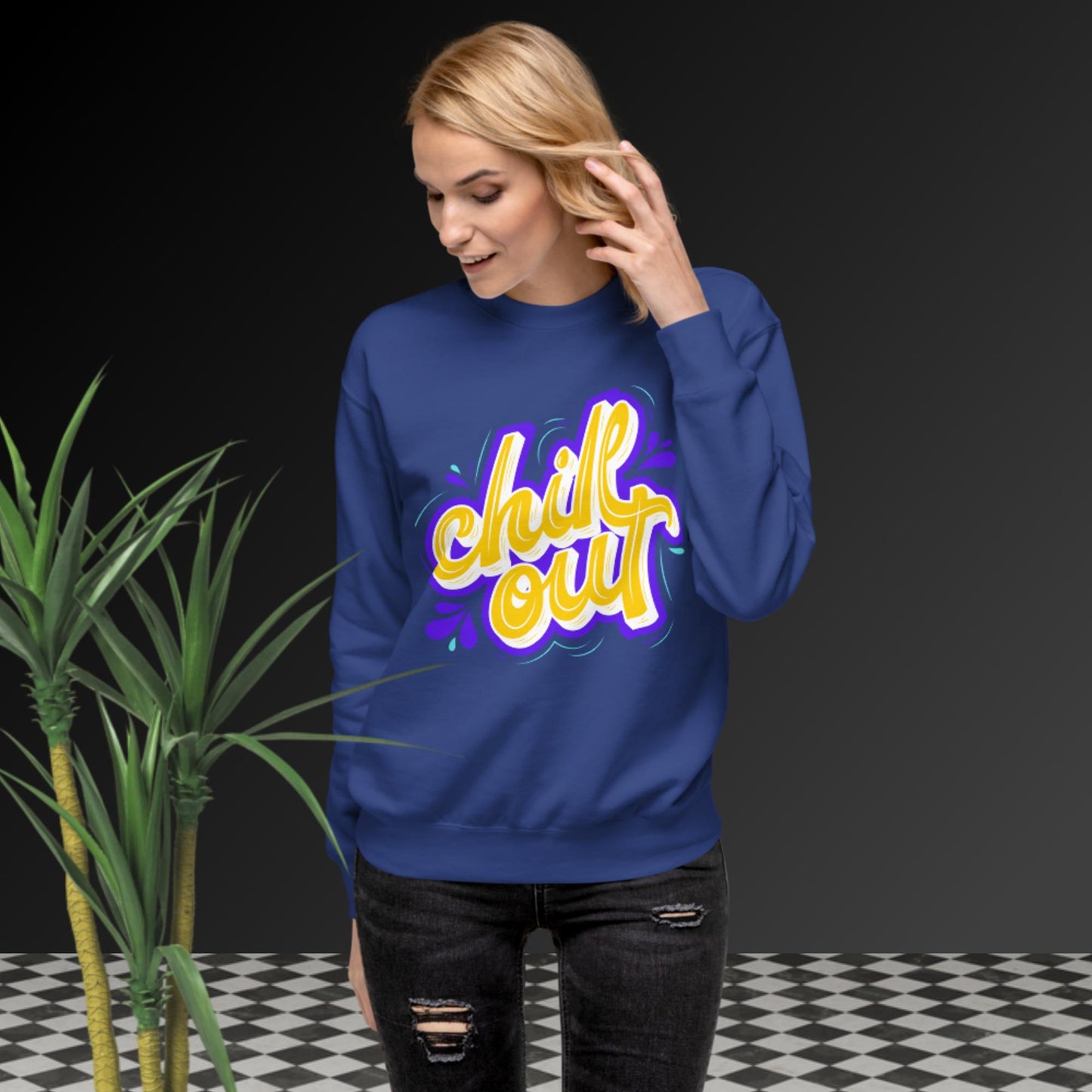 Chill Out, Unisex Premium Sweatshirt