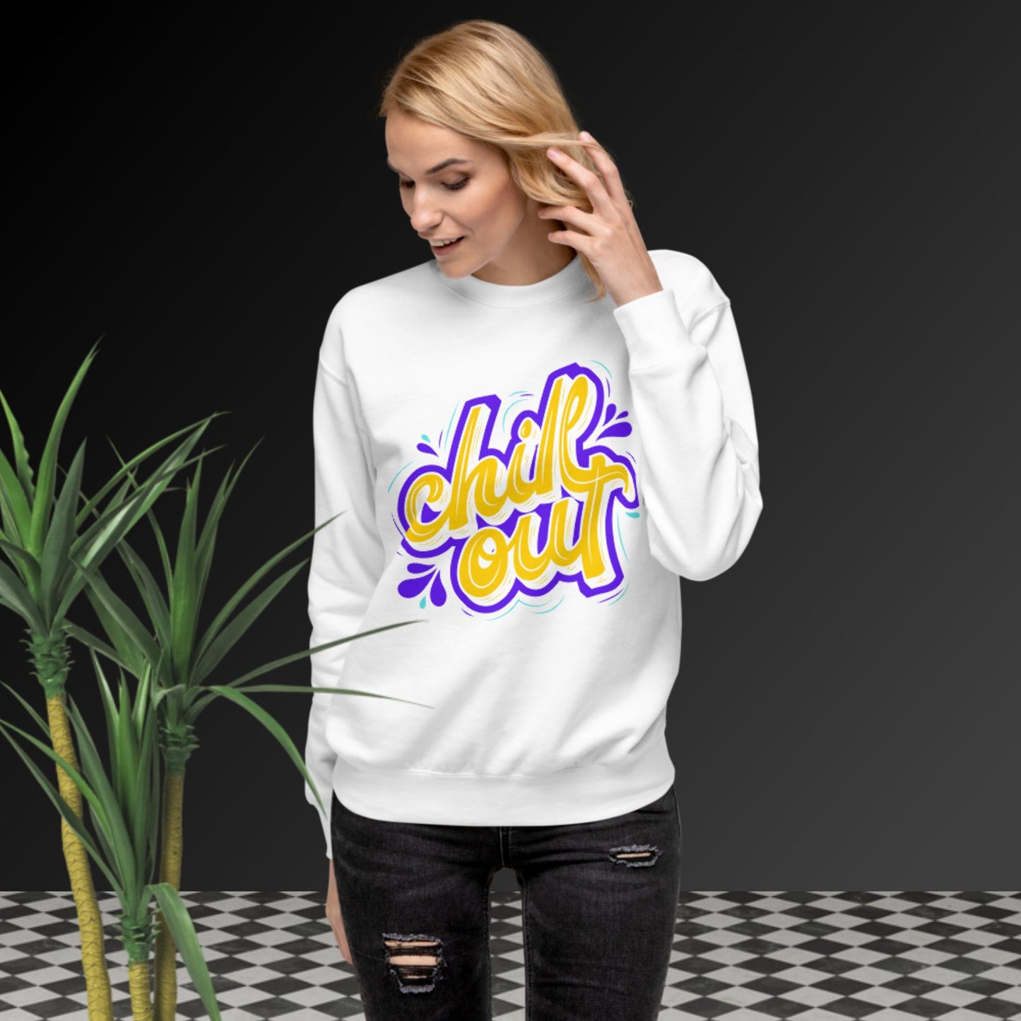 Chill Out, Unisex Premium Sweatshirt