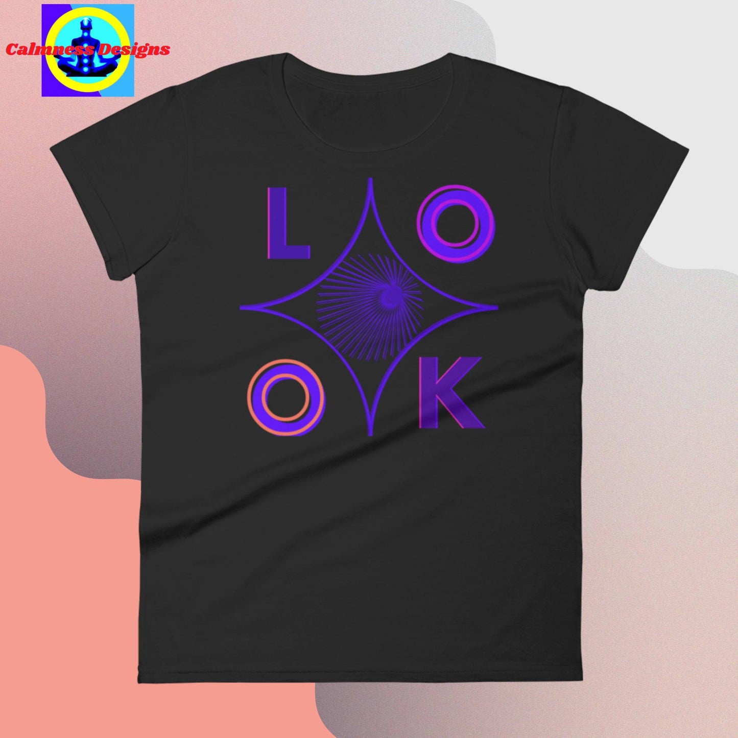 LOOK, Calmness Designer's-Star, Women's short sleeve t-shirt