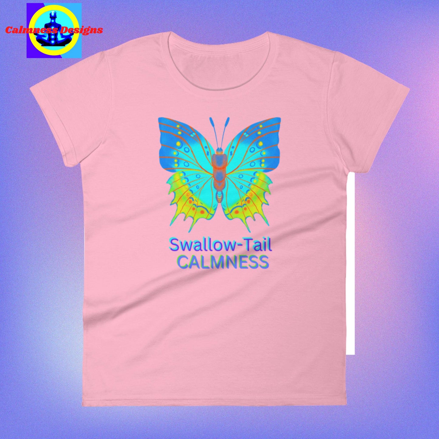 Swallow-Tail, CALMNESS, Women's short sleeve t-shirt