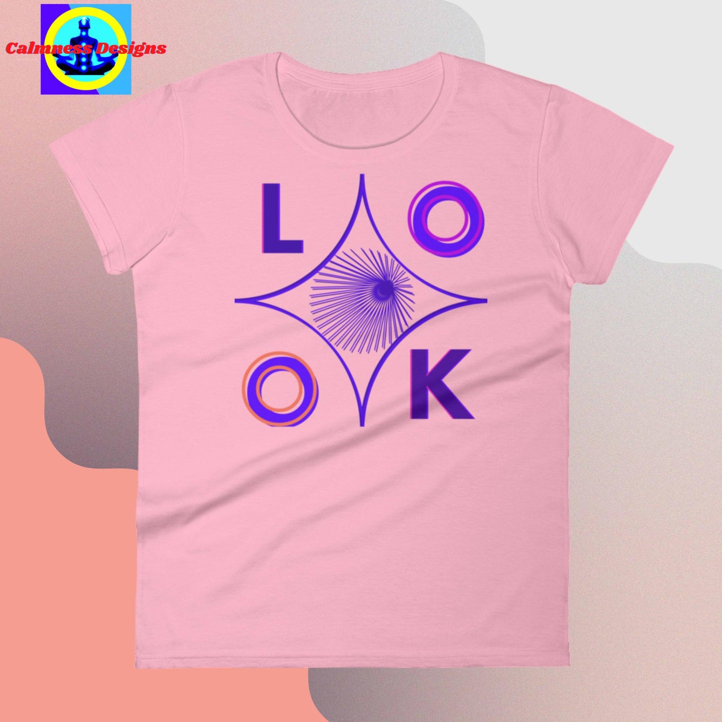 LOOK, Calmness Designer's-Star, Women's short sleeve t-shirt