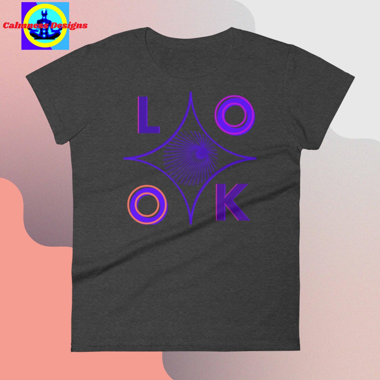 LOOK, Calmness Designer's-Star, Women's short sleeve t-shirt