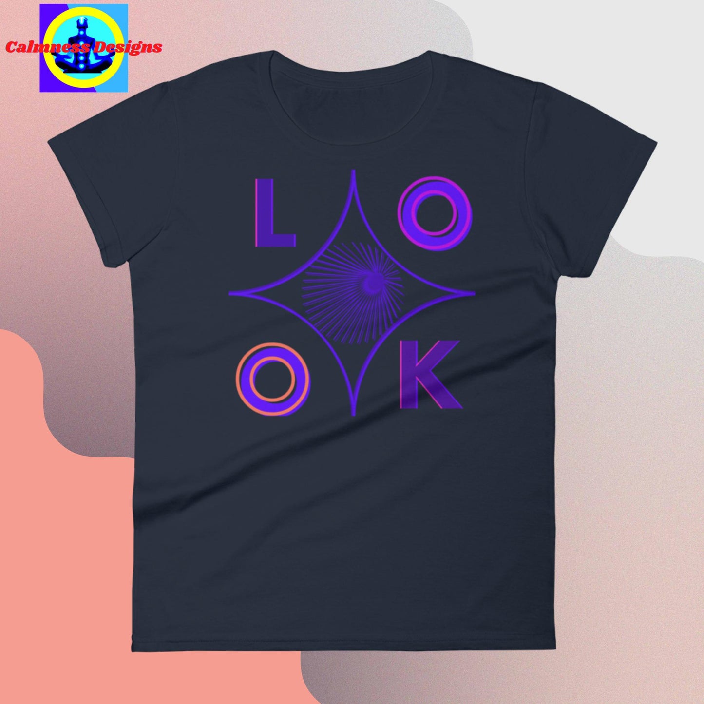 LOOK, Calmness Designer's-Star, Women's short sleeve t-shirt